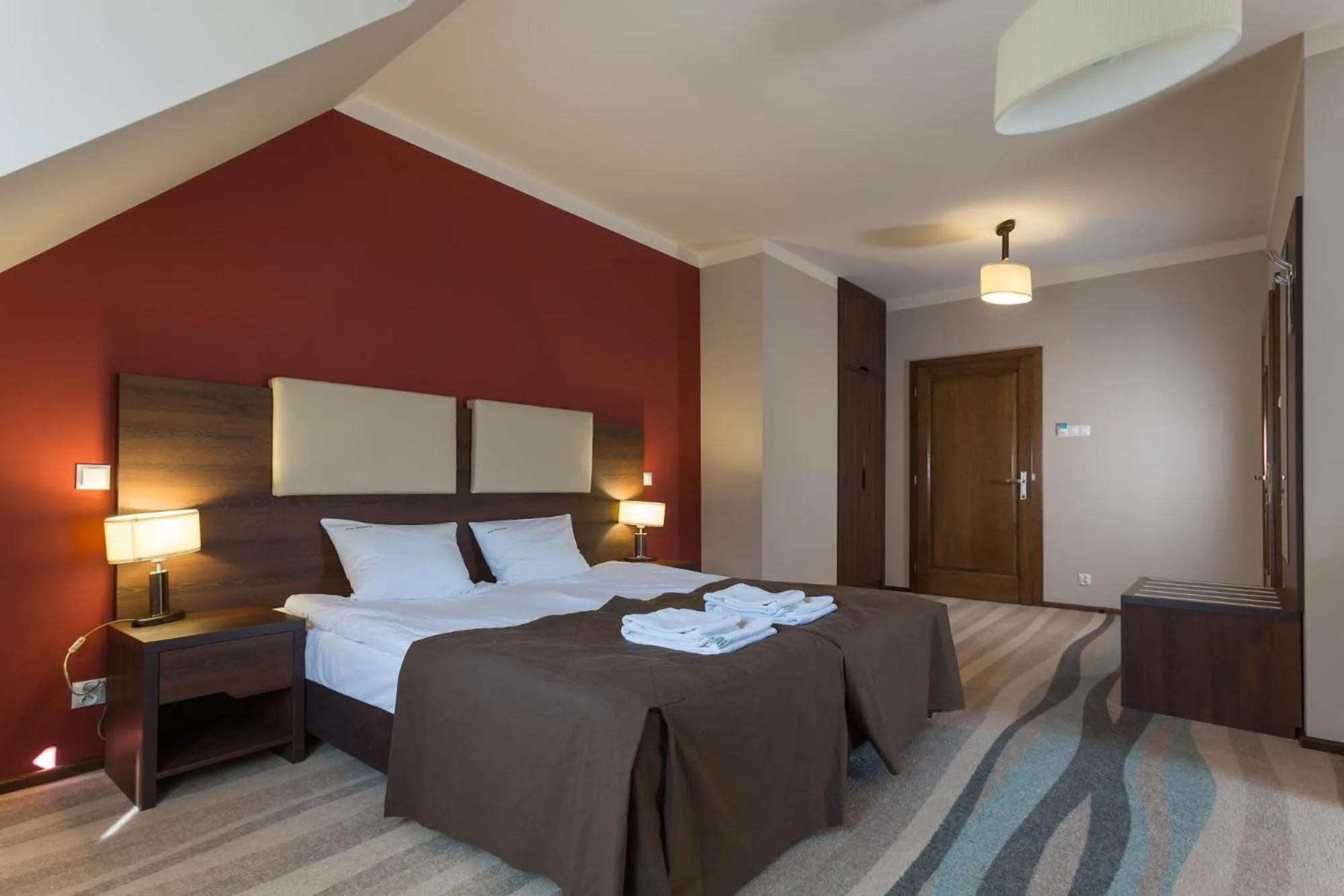 Bed in Hotel Górski Raj