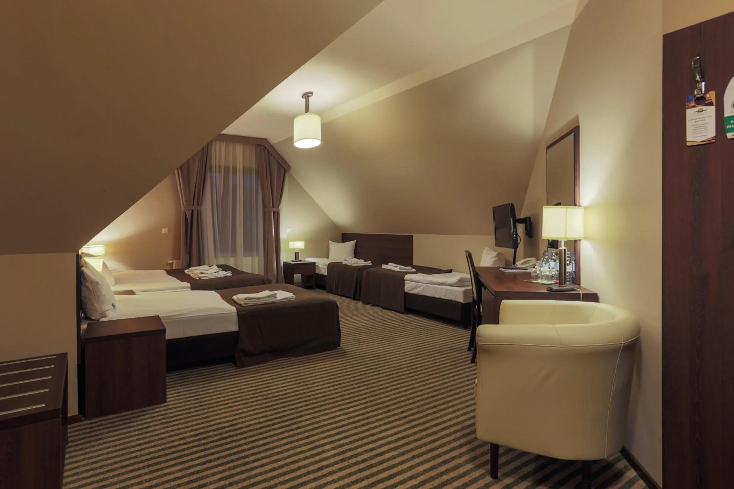 Bed in Hotel Górski Raj