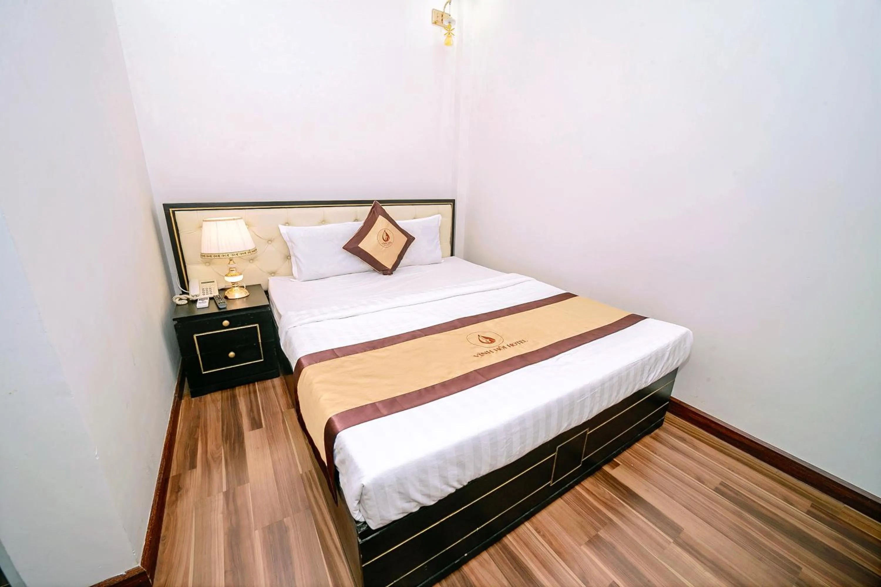 Bed in Khách sạn Vĩnh Hội