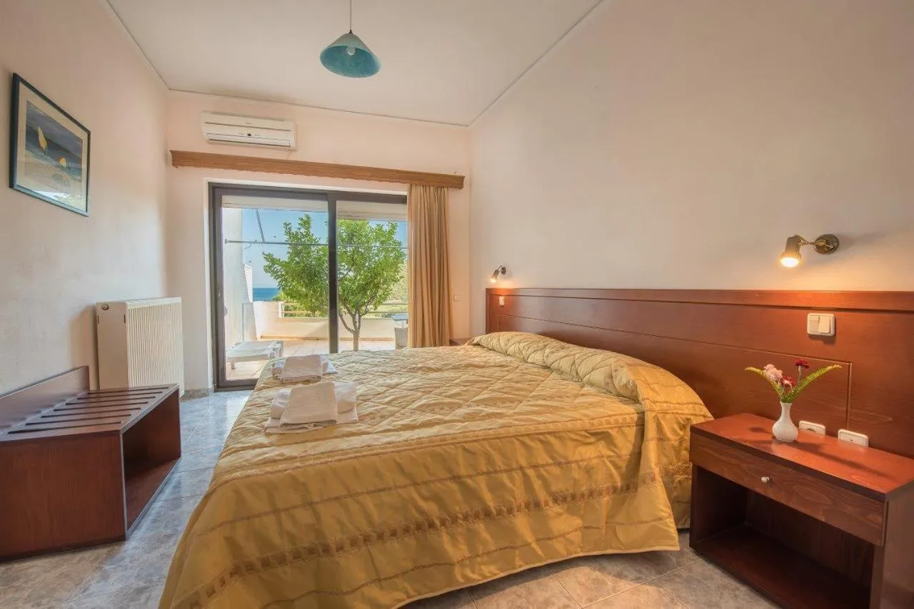 Bed in Blue Bay Hotel