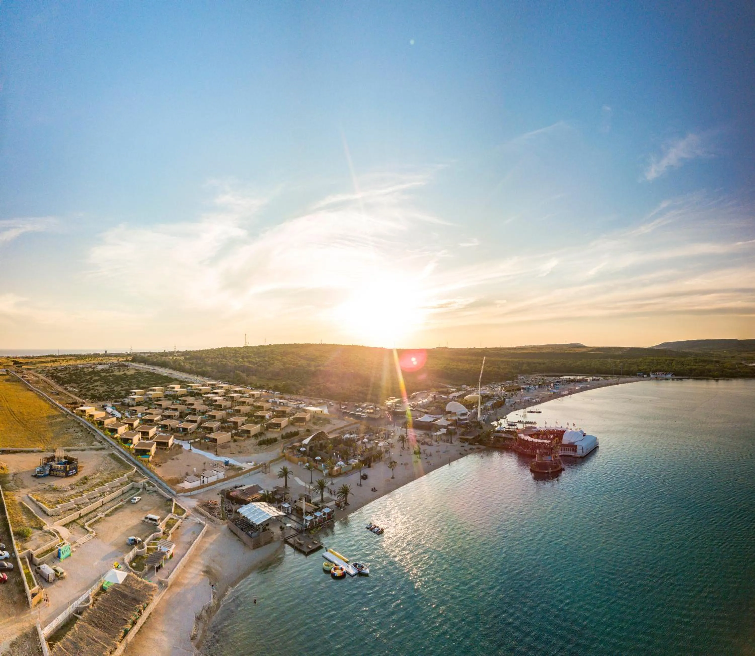 Bird's eye view in Noa Glamping Resort