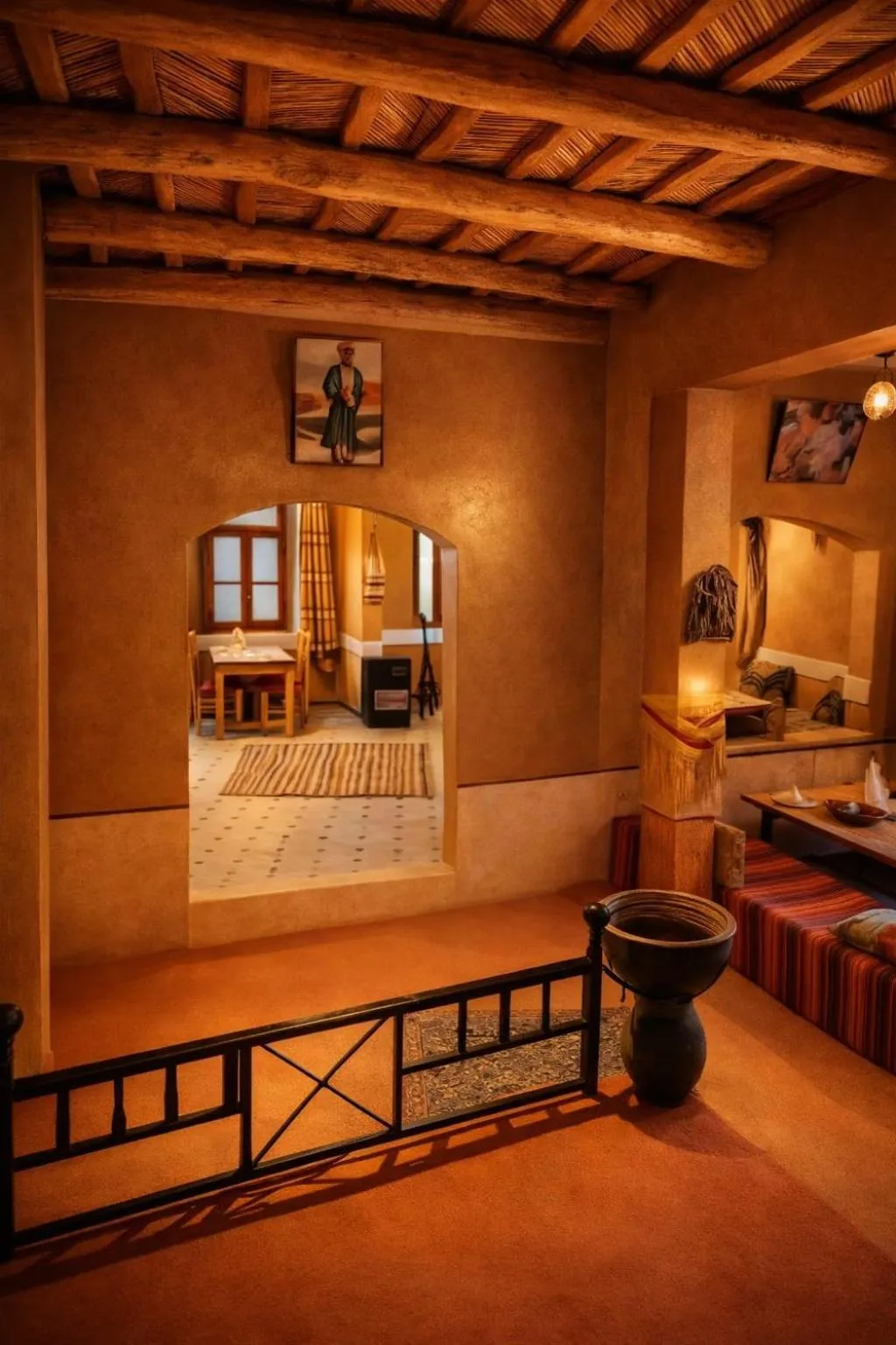 Bed in Riad pizzeria Marhaba