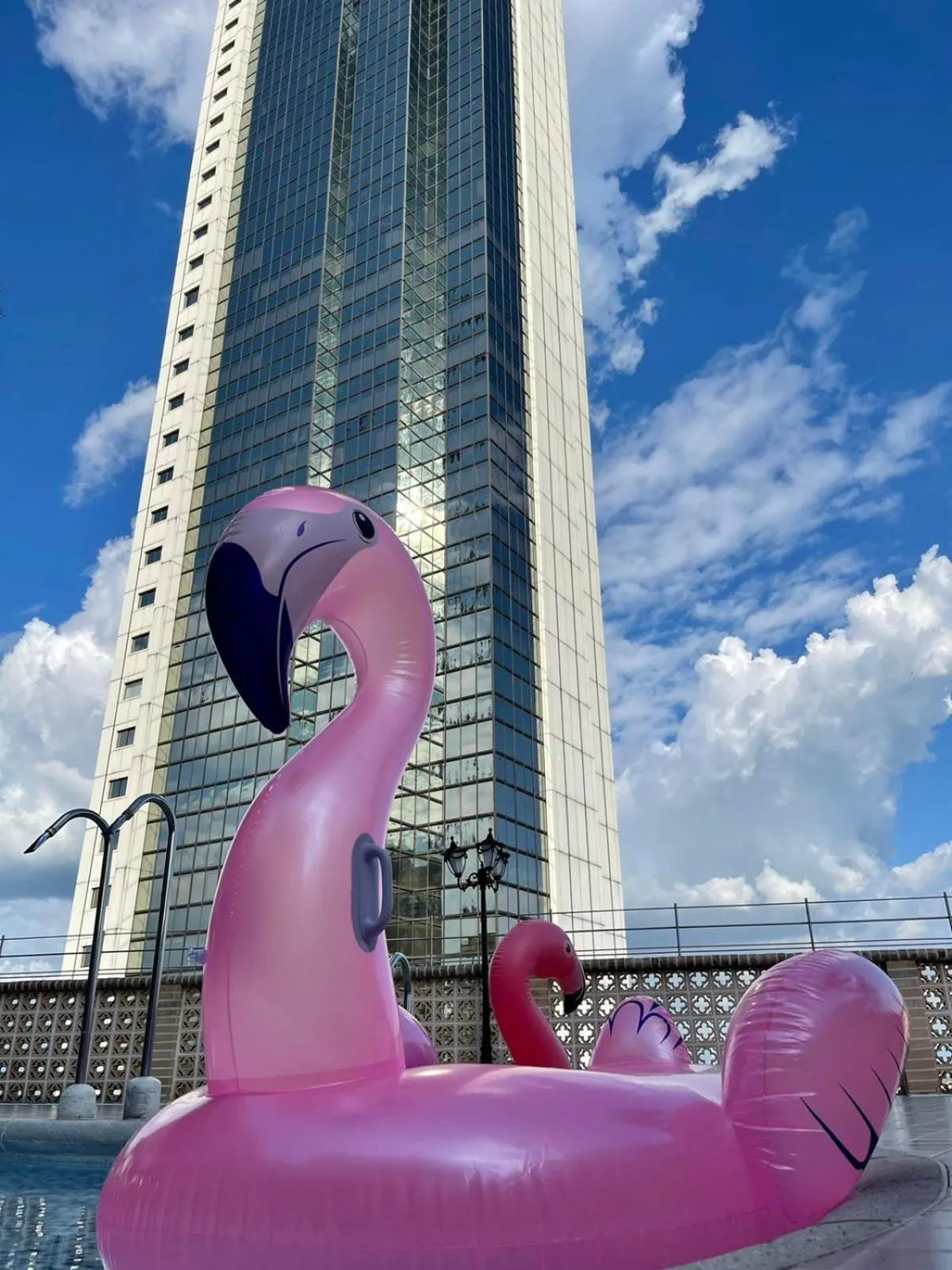 Pool view in Hotel Calima Real