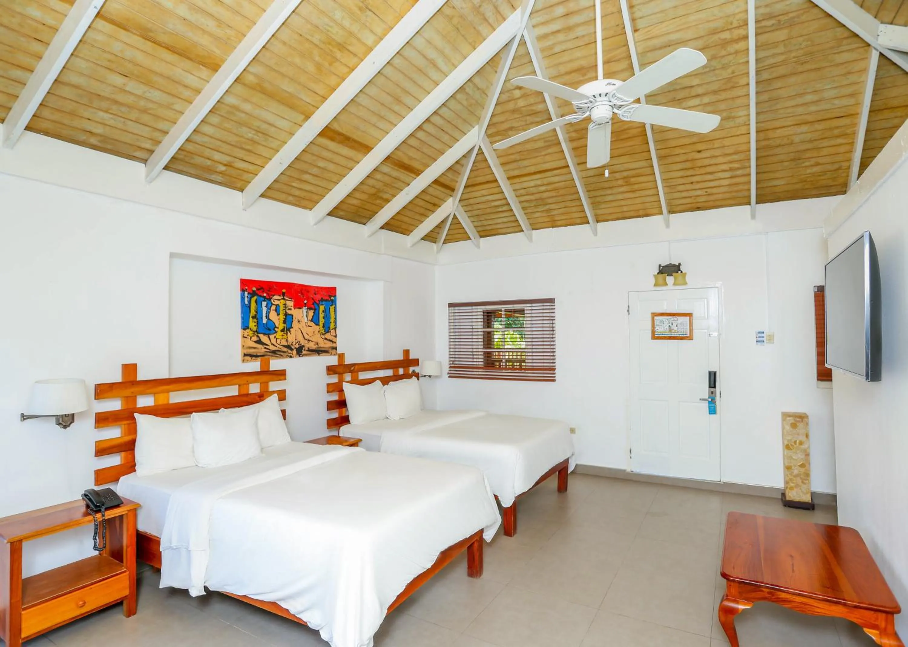 Bed in Royal Decameron Club Caribbean Resort - ALL INCLUSIVE