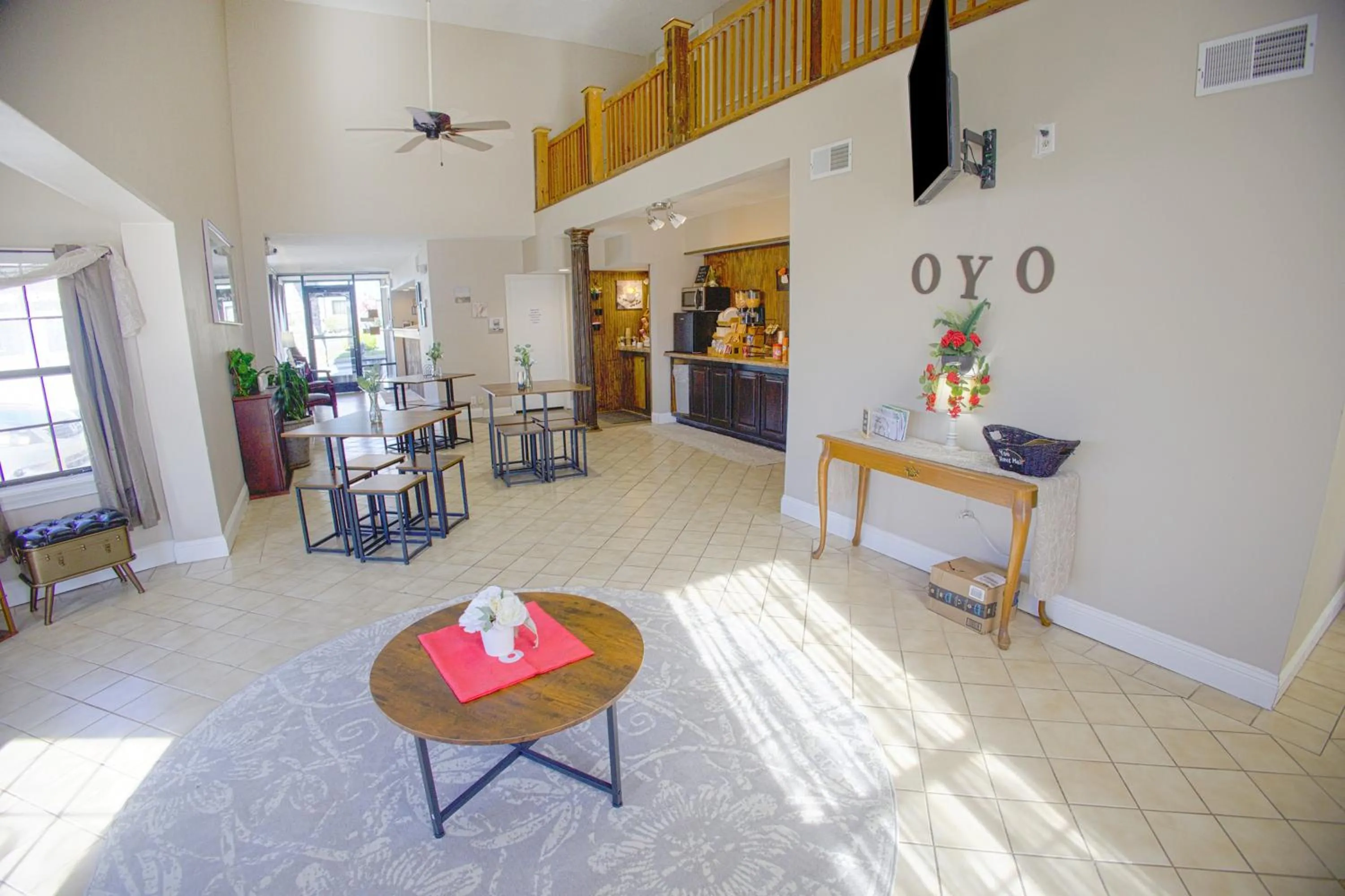 Lobby or reception in OYO Hotel Brownsville TN I-40