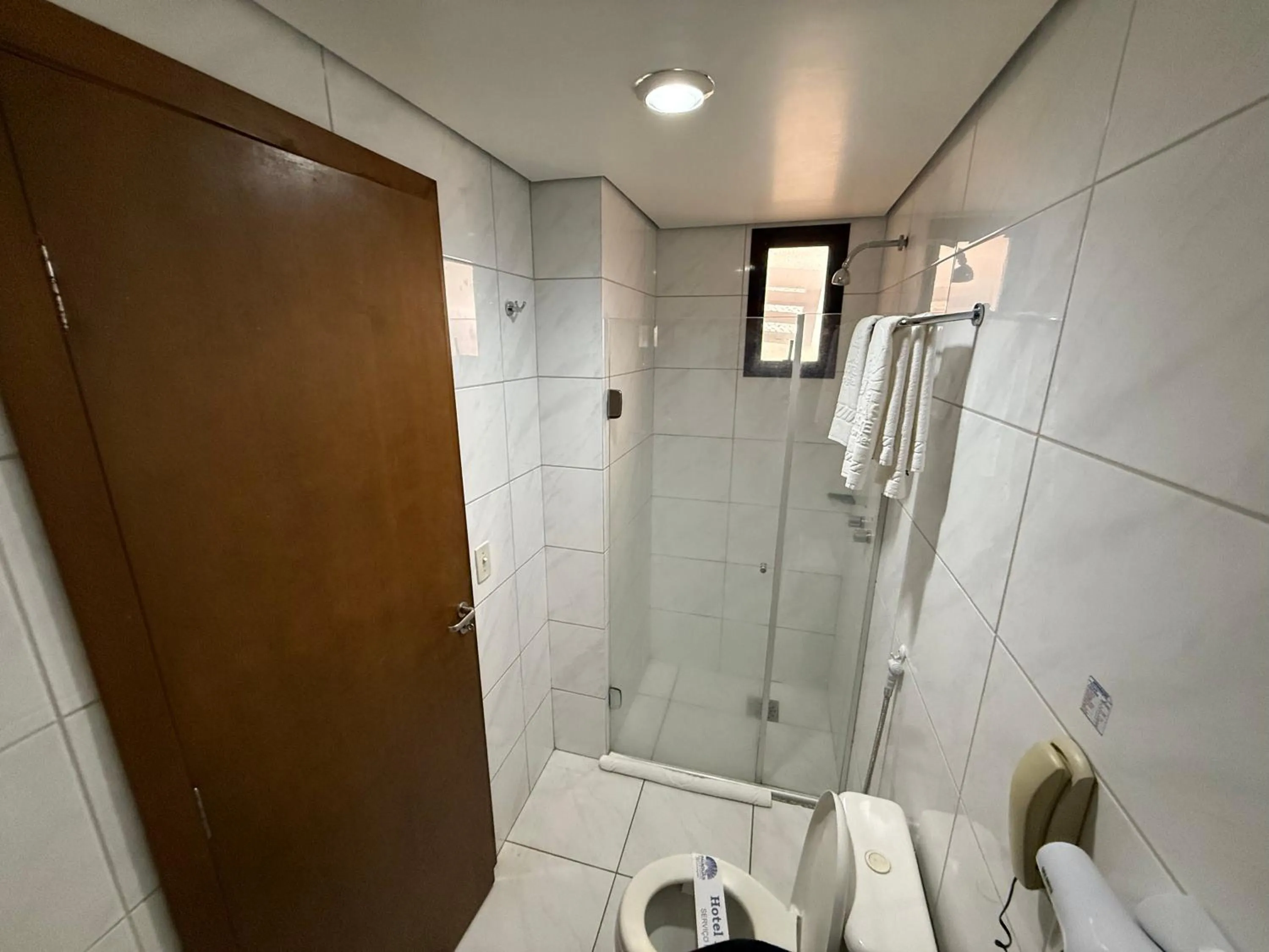 Shower in Paiaguás Palace Hotel