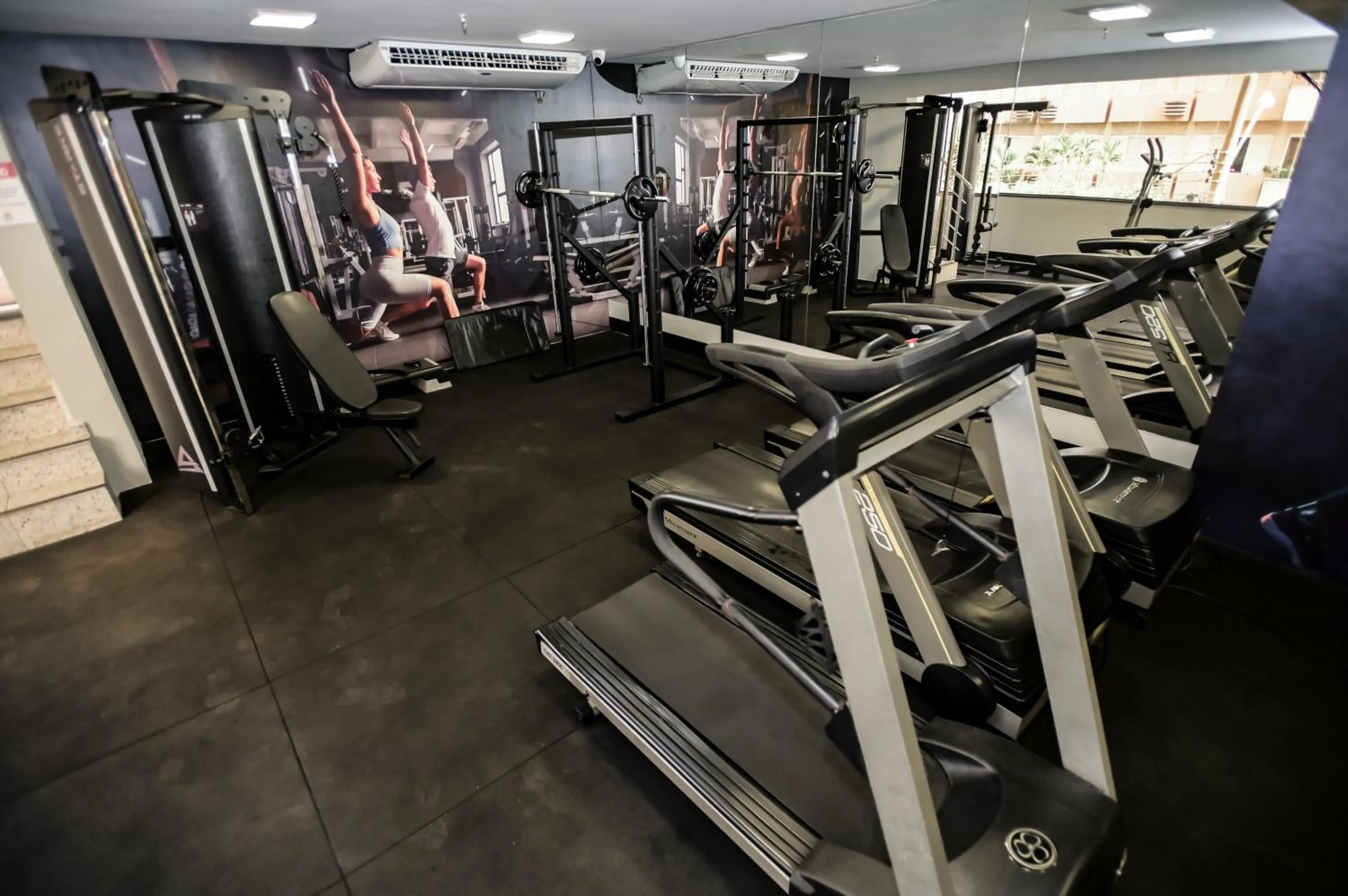 Fitness centre/facilities in Paiaguás Palace Hotel