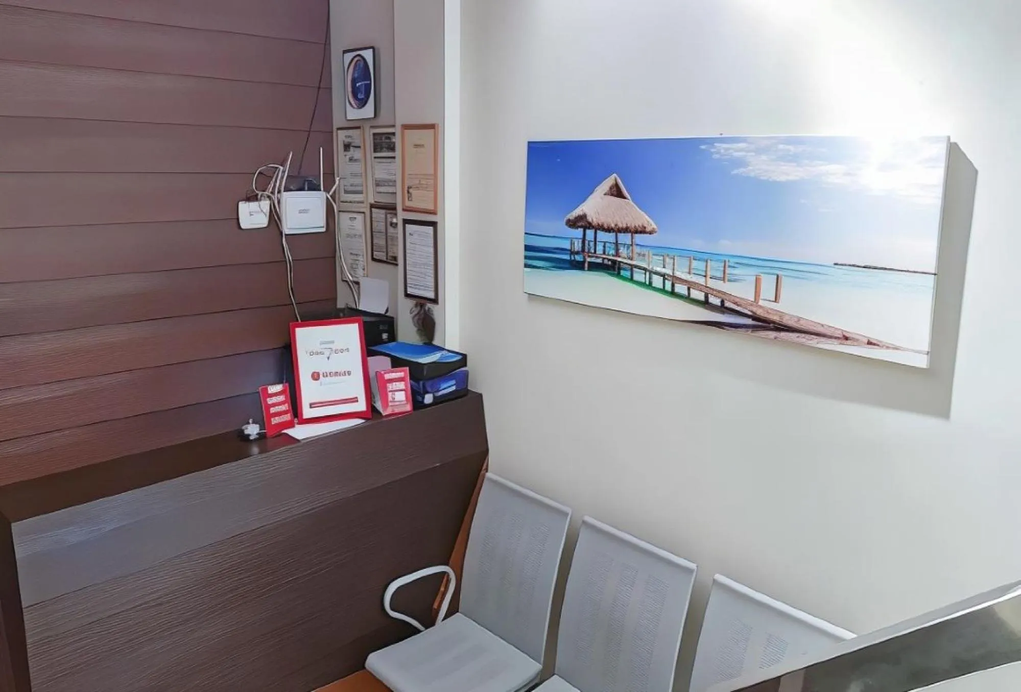 Lobby or reception in RedDoorz @ VP Inting Street