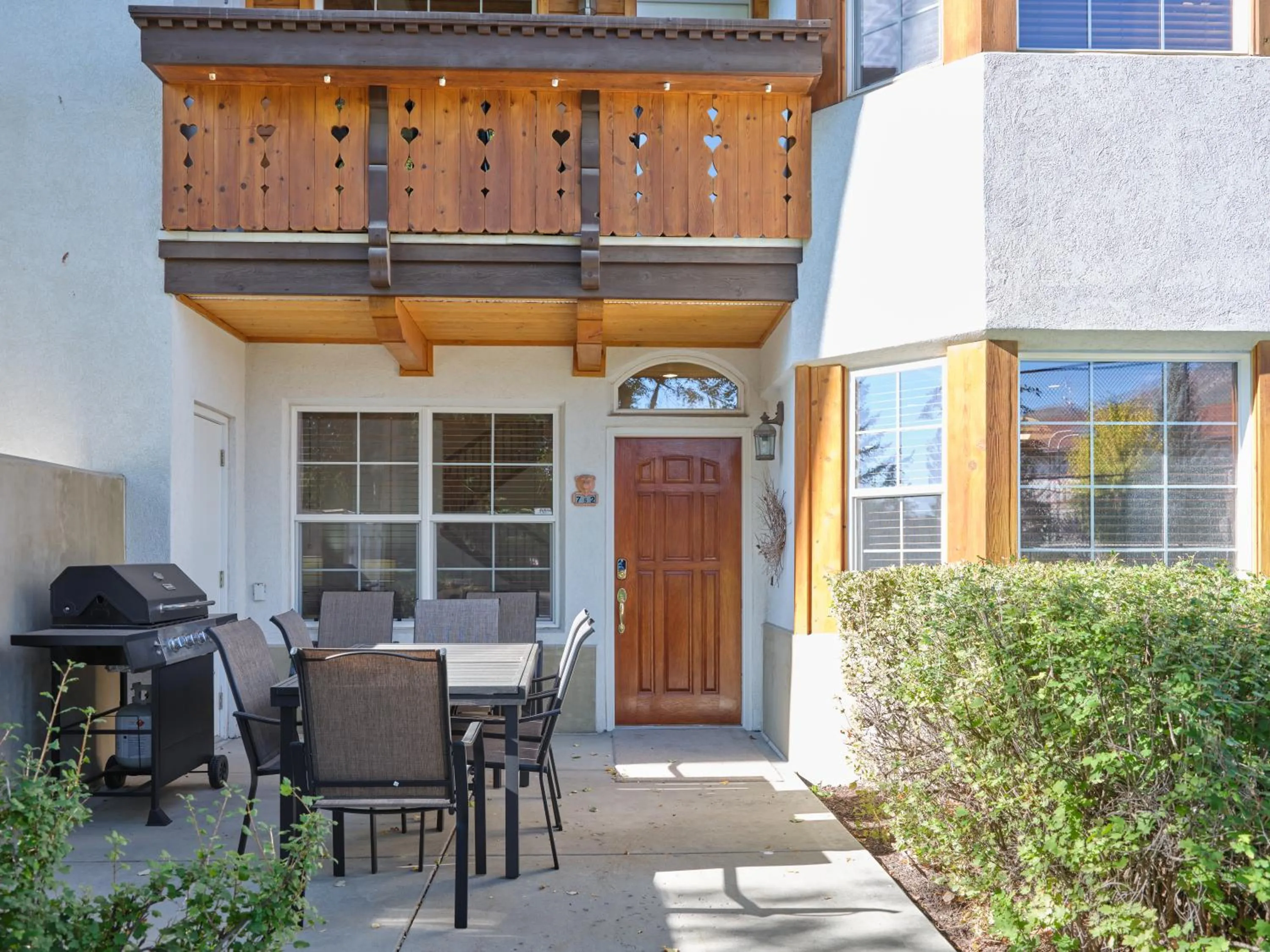 Patio in Zermatt Utah Resort & Spa Trademark Collection by Wyndham