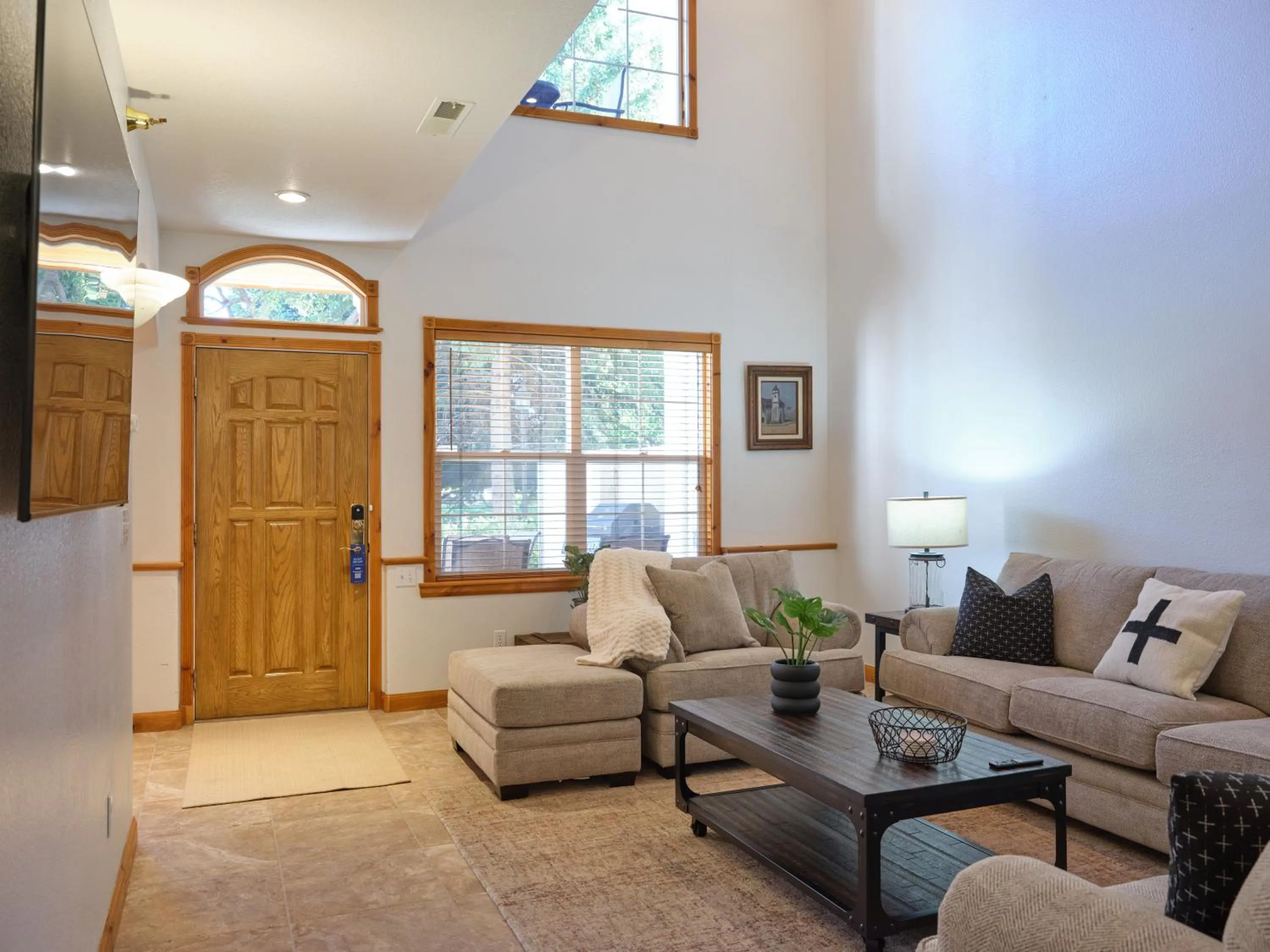 Living room in Zermatt Utah Resort & Spa Trademark Collection by Wyndham