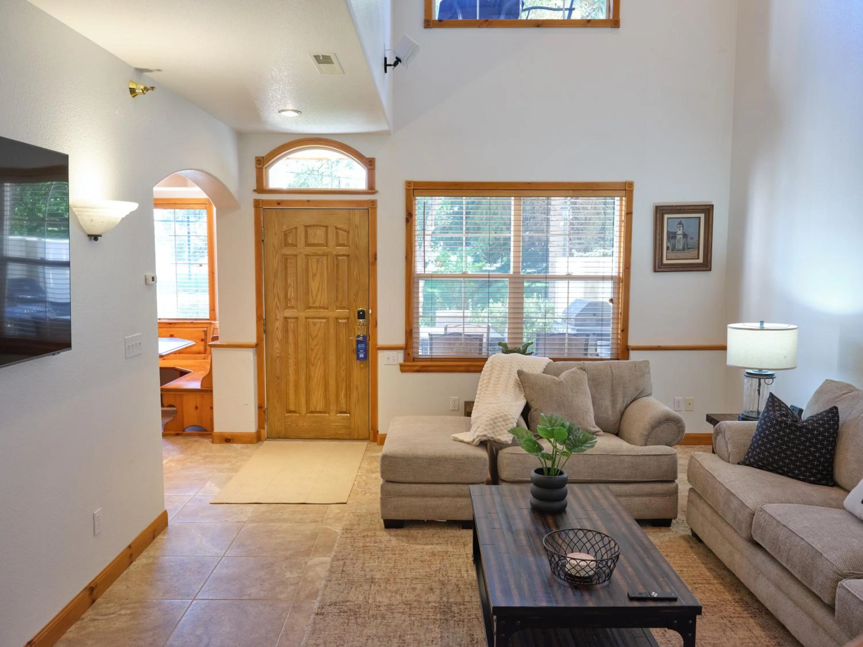 Living room in Zermatt Utah Resort & Spa Trademark Collection by Wyndham