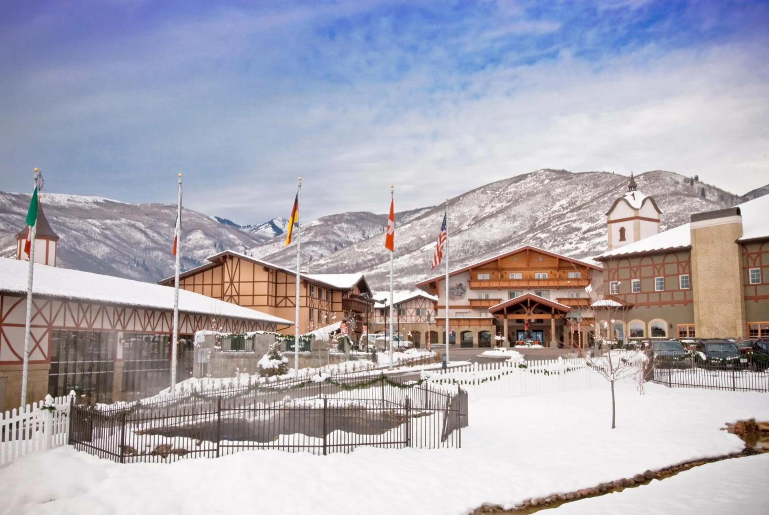Facade/entrance in Zermatt Utah Resort & Spa Trademark Collection by Wyndham