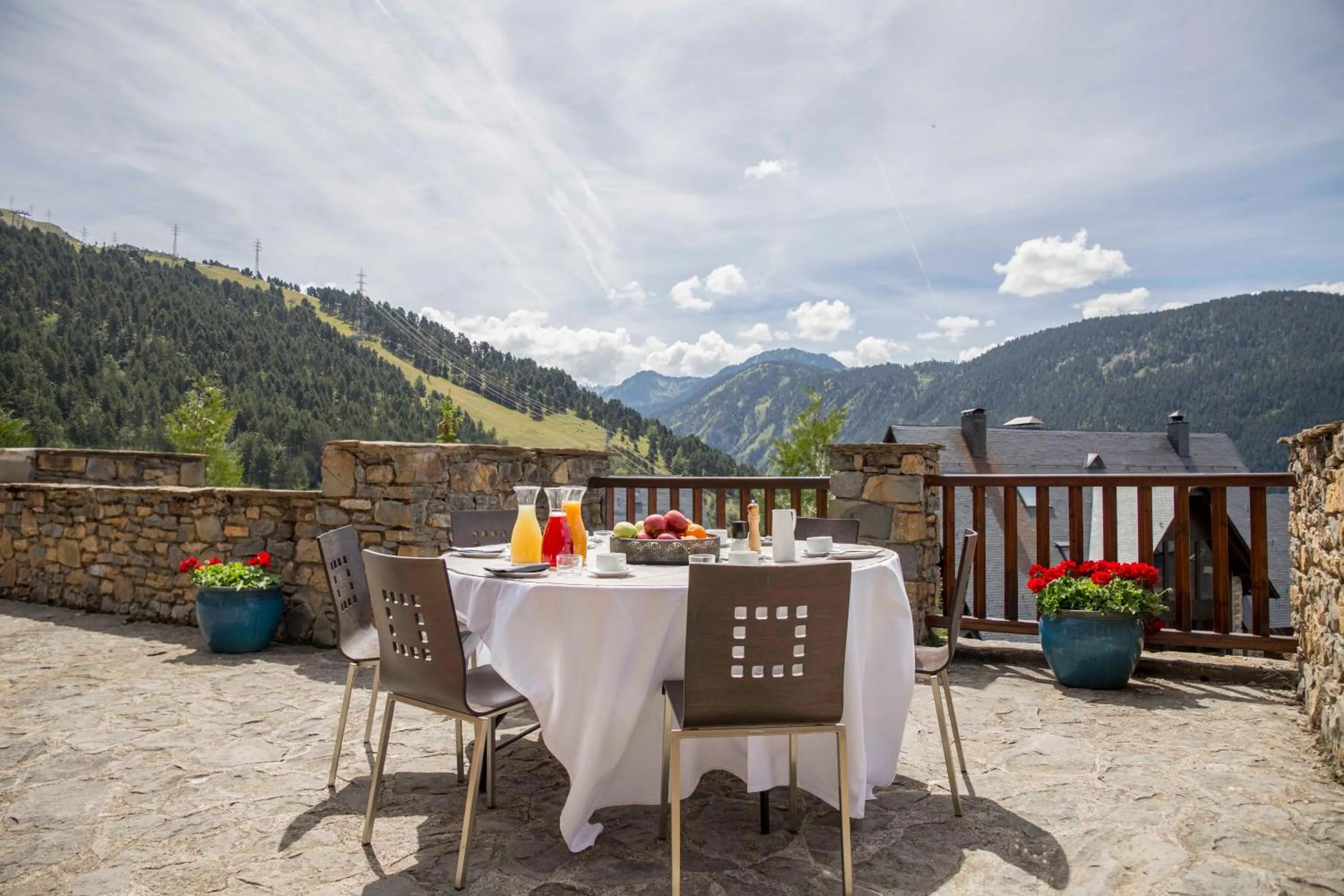 Balcony/Terrace in Eira Ski Lodge