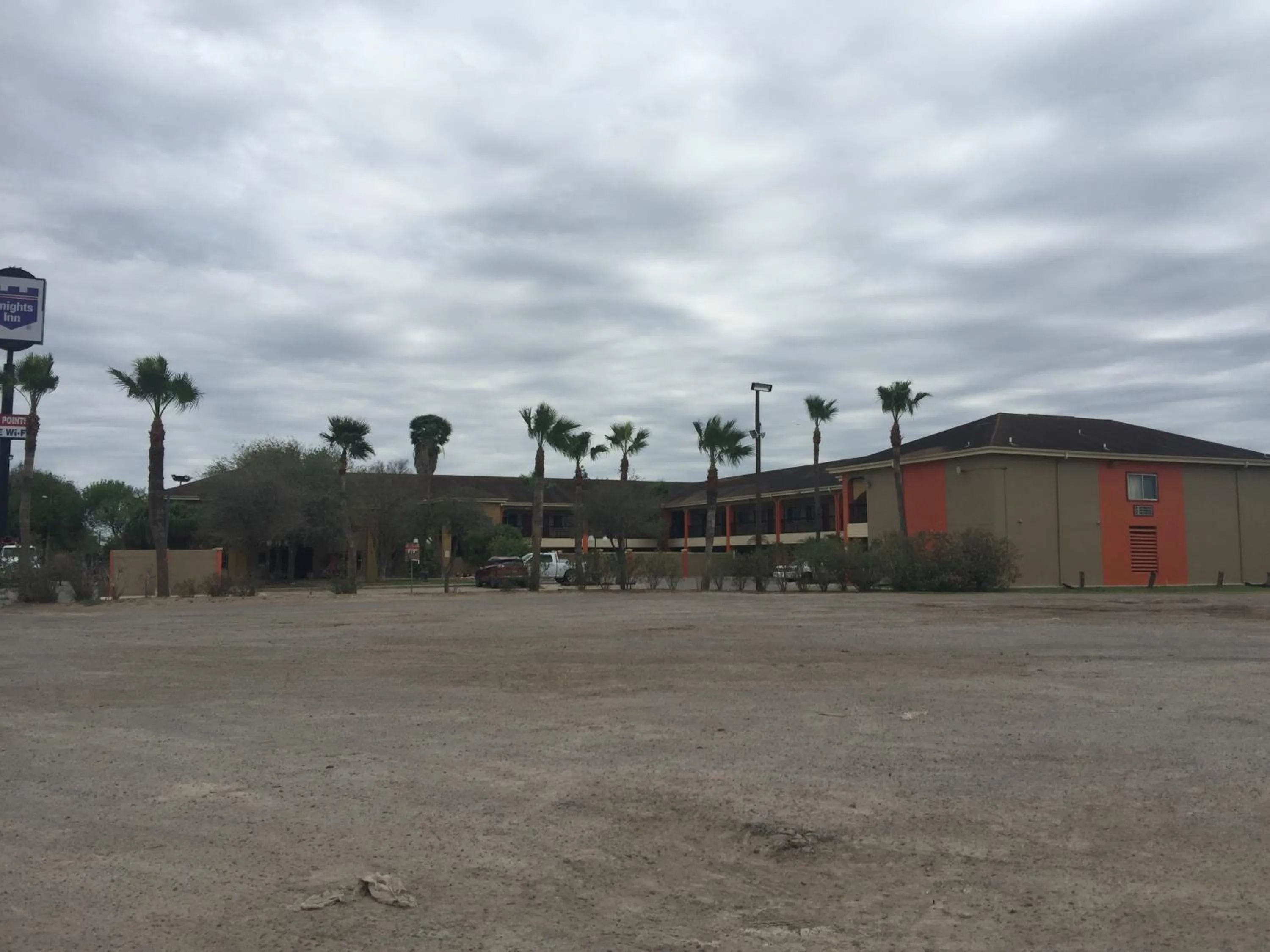 Parking in Texas Inn and Suites City Center at University Dr.