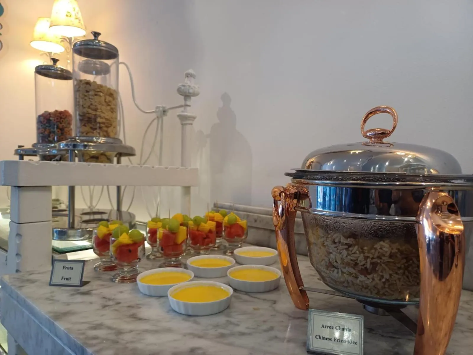 Restaurant/places to eat in Hotel Vila Santa