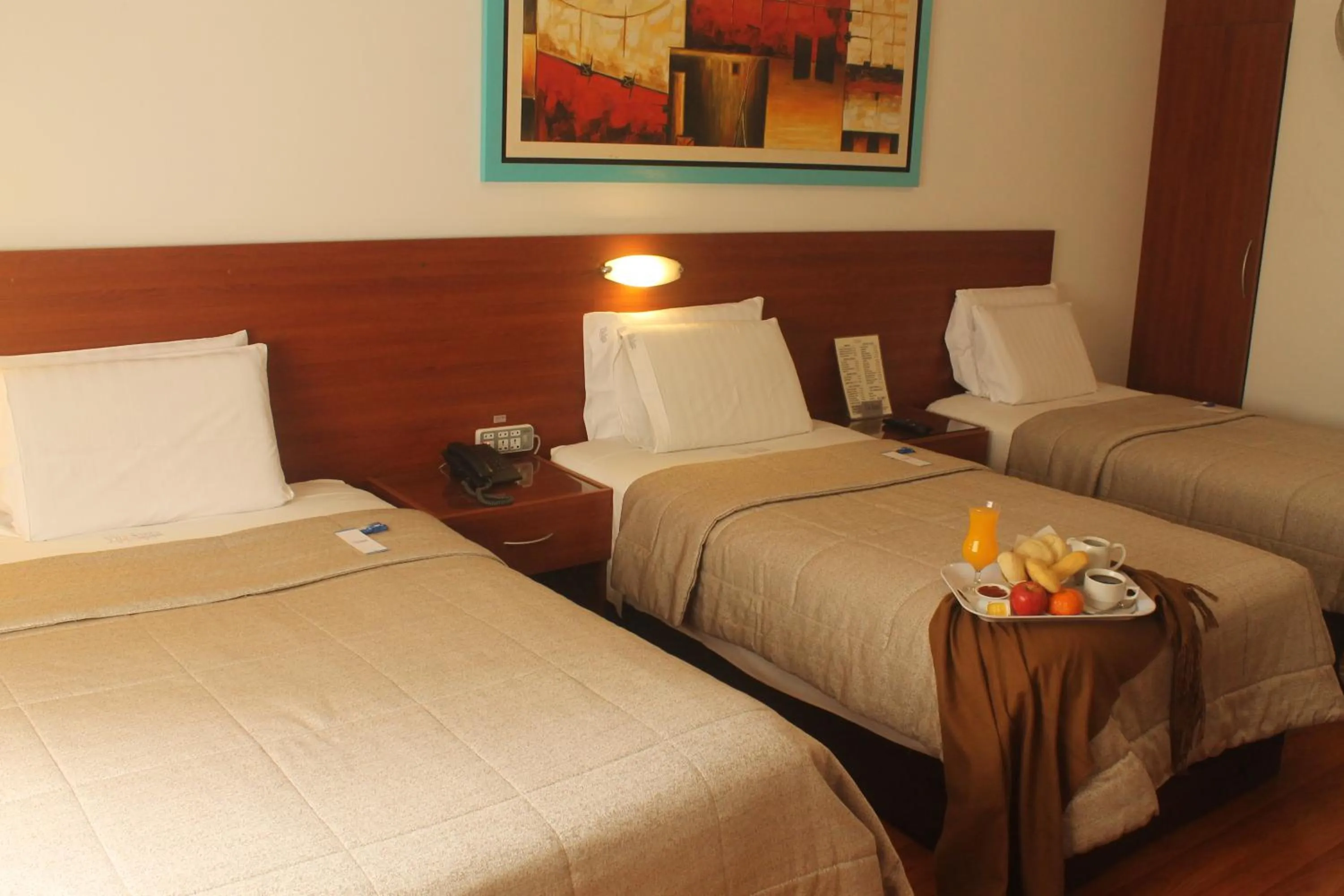 Bed in Hotel Vila Santa