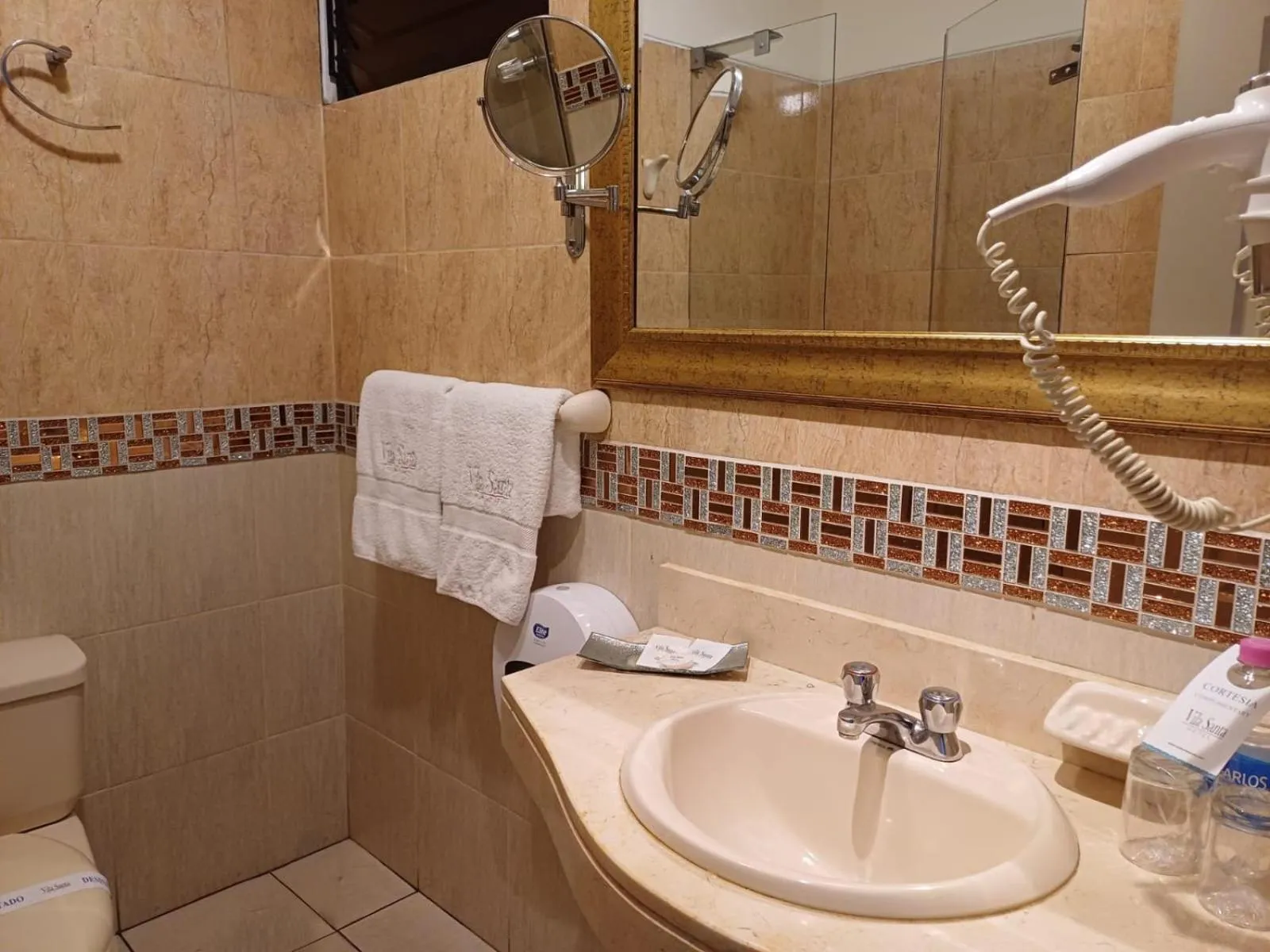 Bathroom in Hotel Vila Santa