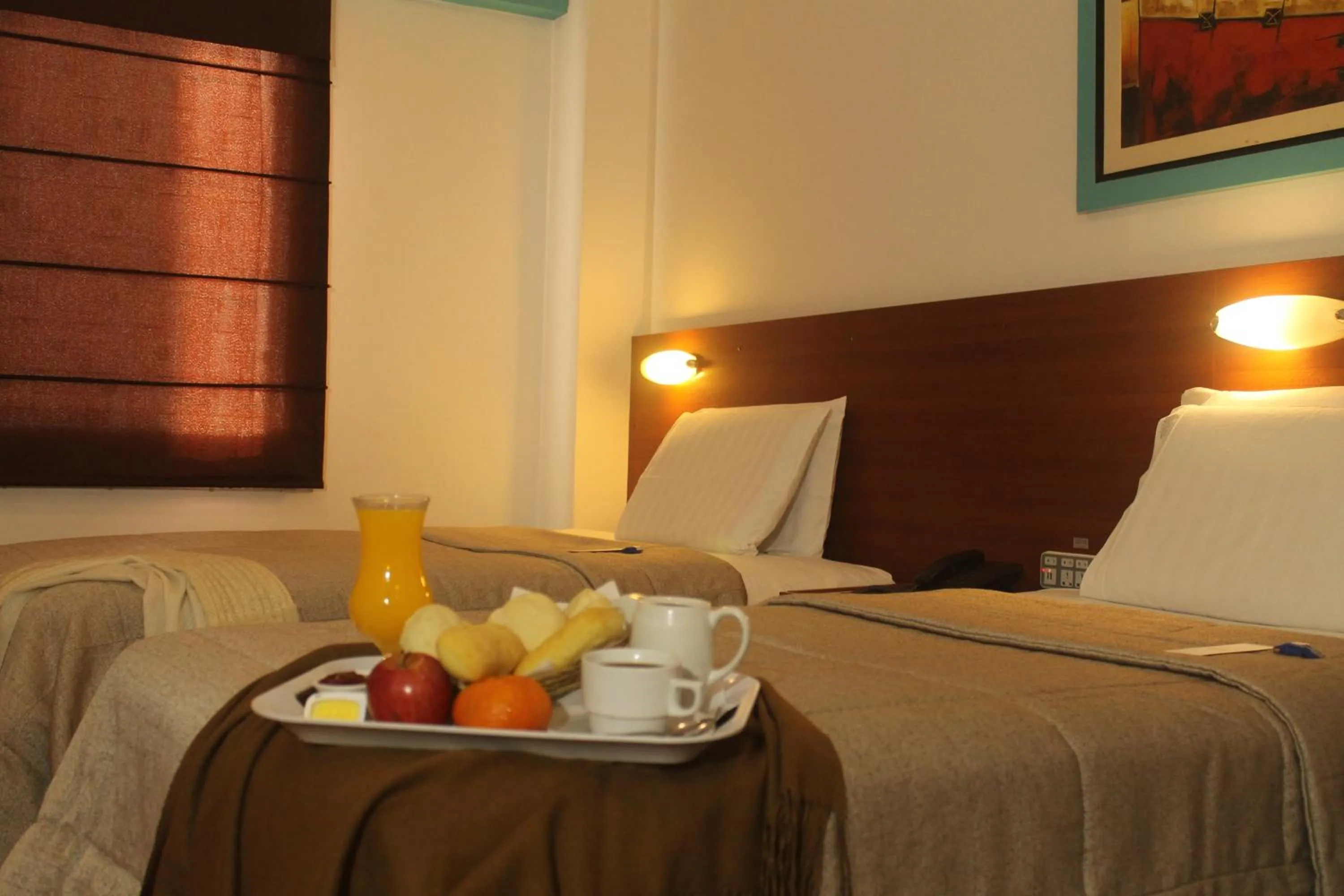 Bed in Hotel Vila Santa