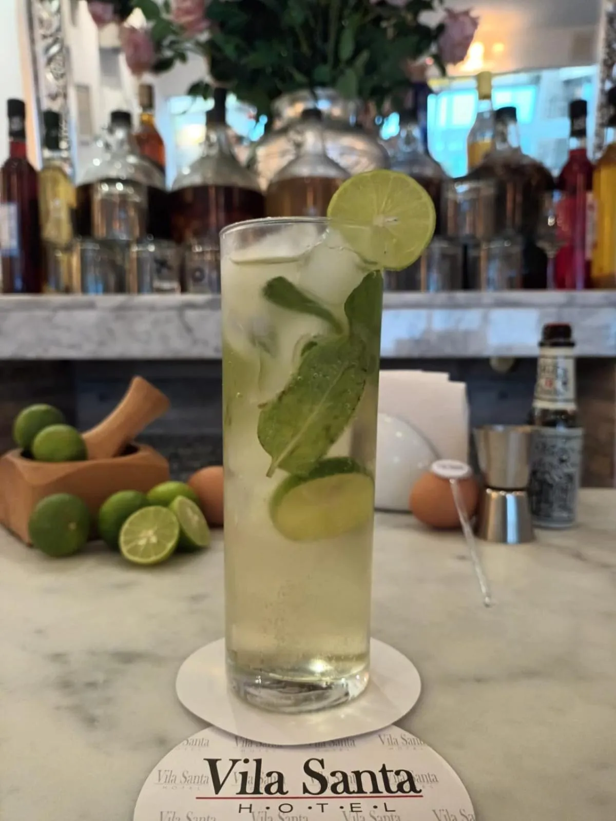 Alcoholic drinks in Hotel Vila Santa