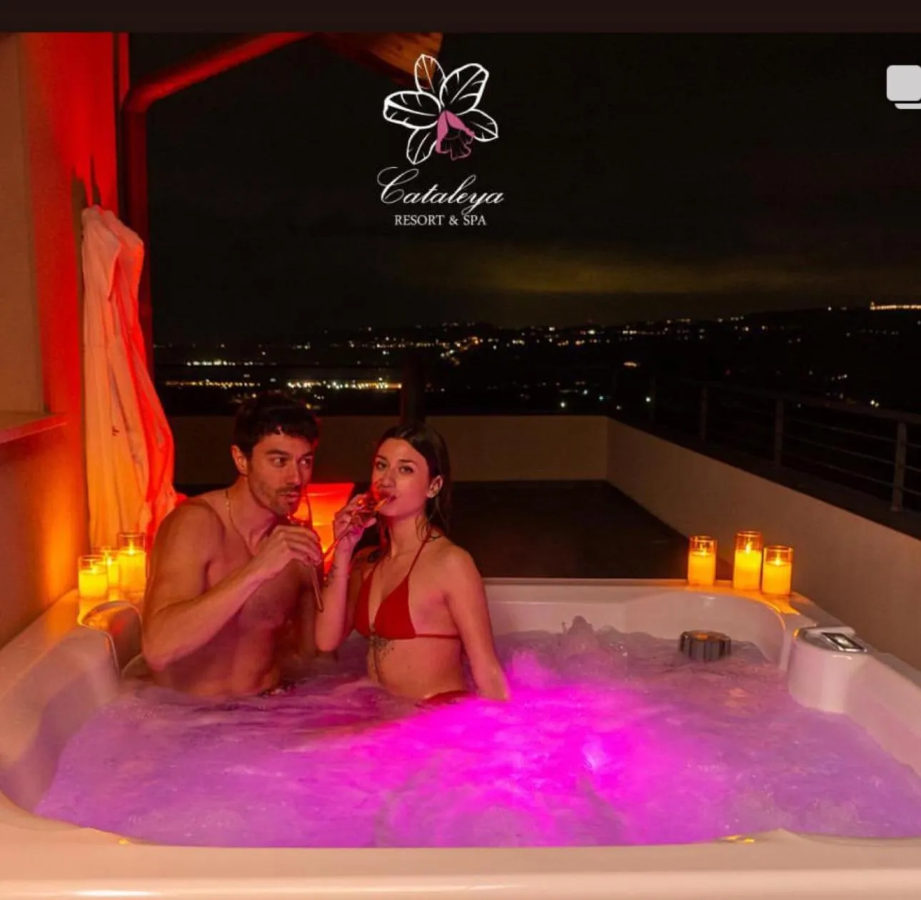 Hot Tub in Cataleya Resort & Spa