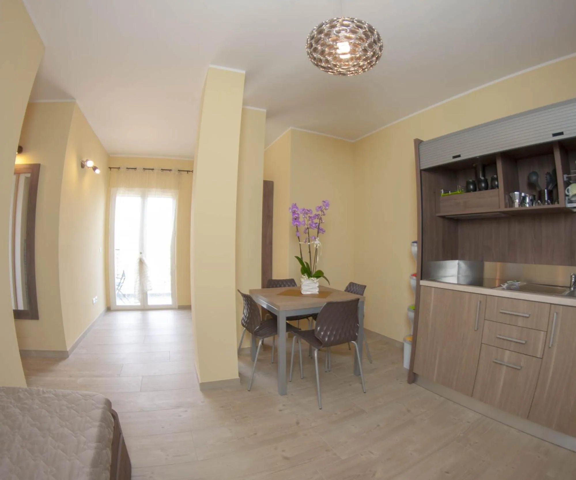 Kitchen or kitchenette in Cataleya Resort & Spa