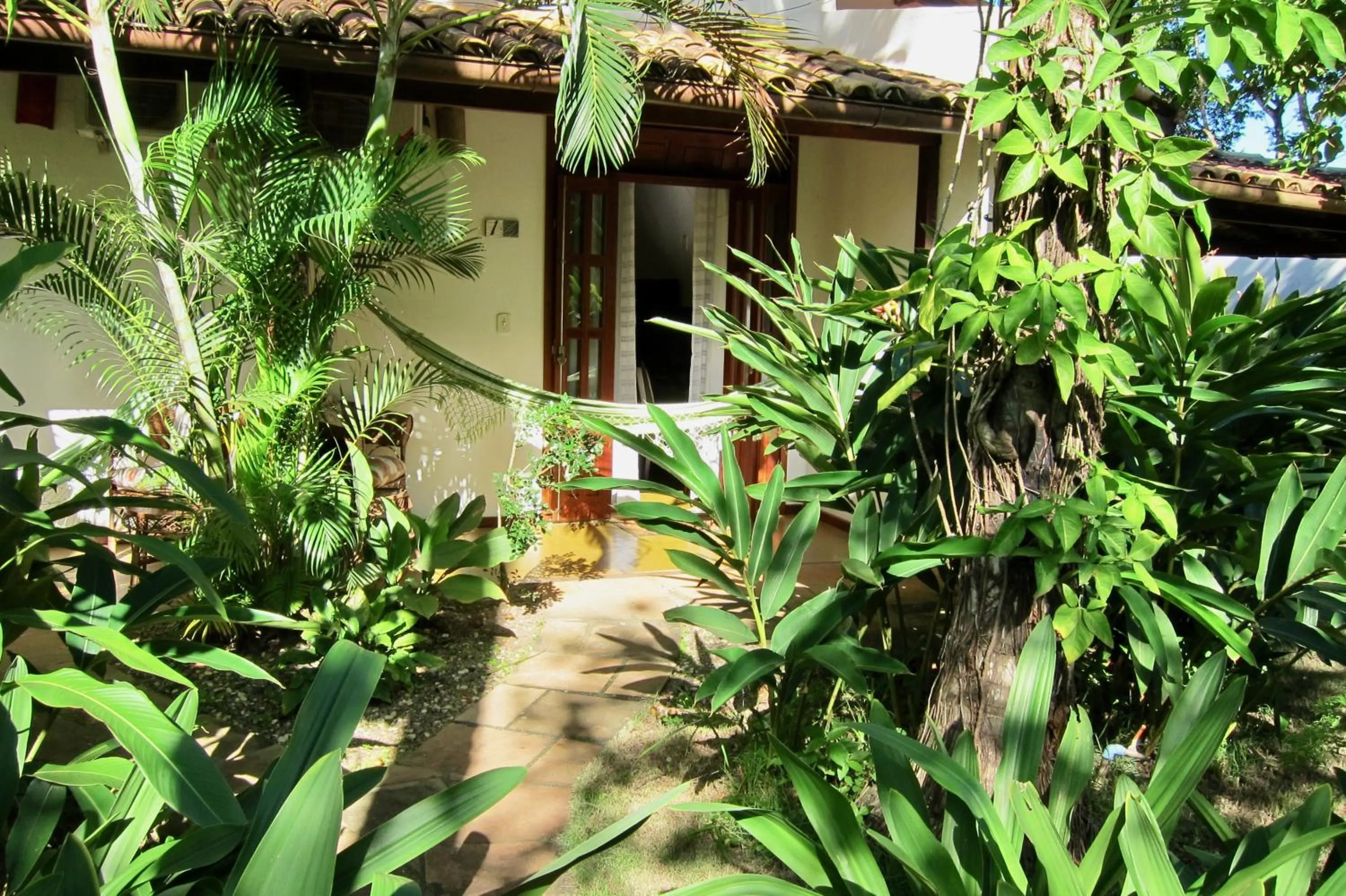 Balcony/Terrace in Pousada Coqueiro Verde