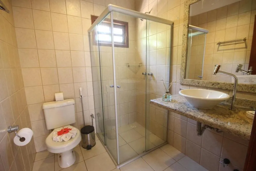 Bathroom in Pousada Coqueiro Verde