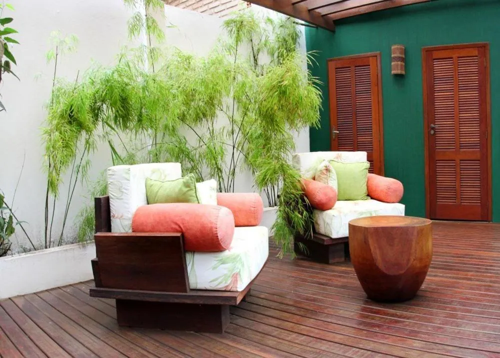 Patio in Pousada Coqueiro Verde