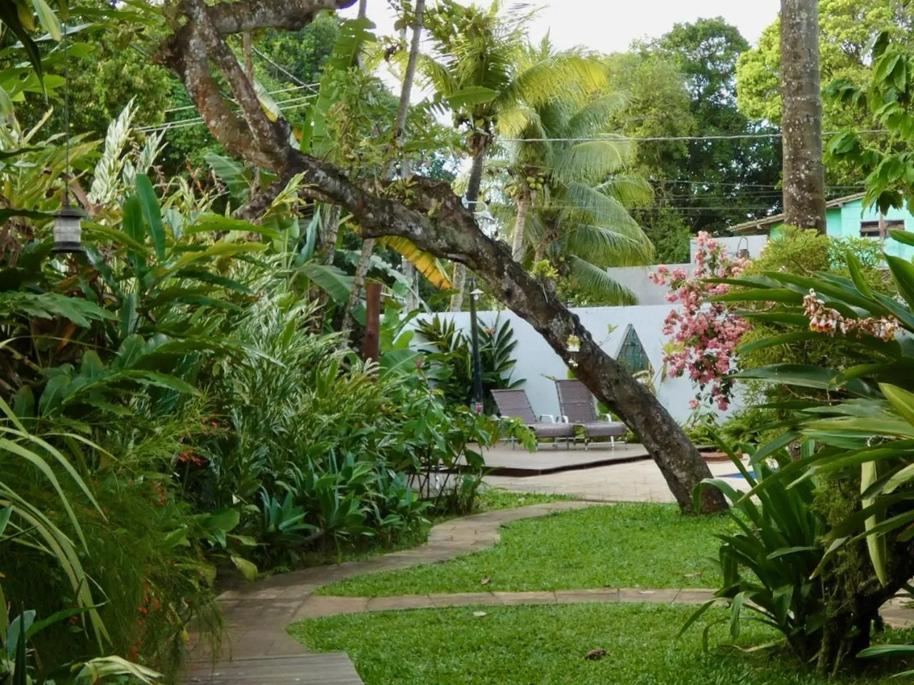 Garden in Pousada Coqueiro Verde
