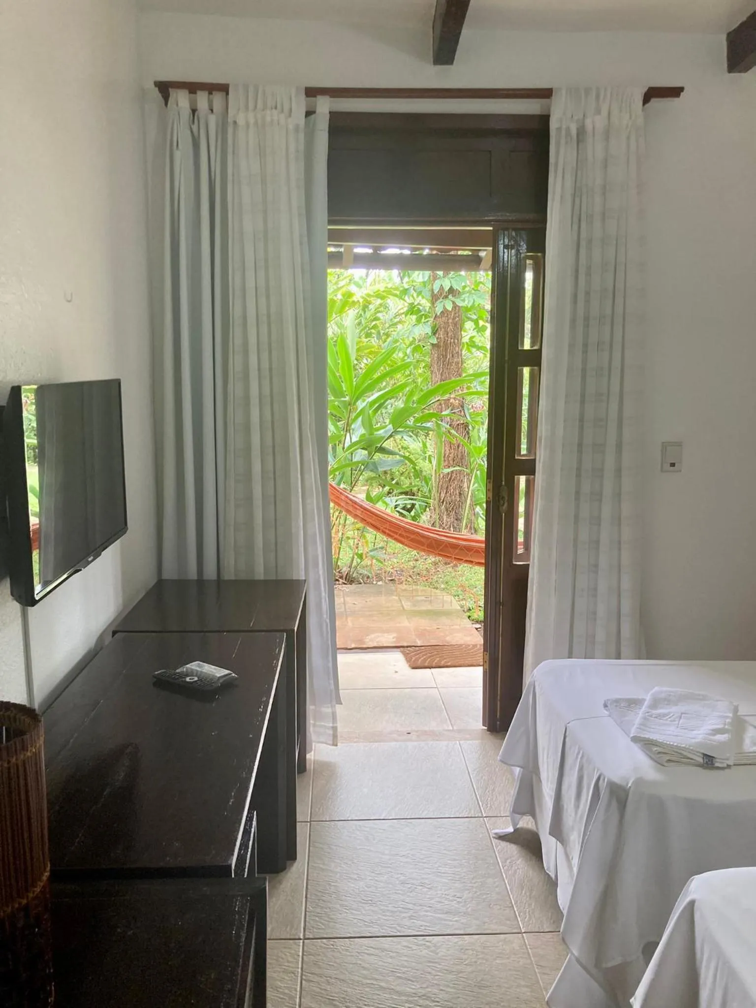 Bed in Pousada Coqueiro Verde