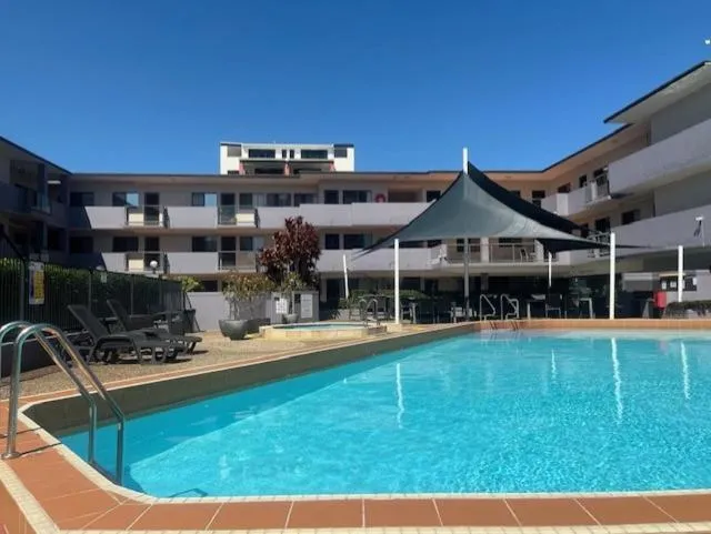 Pool view in Harbour Side Resort