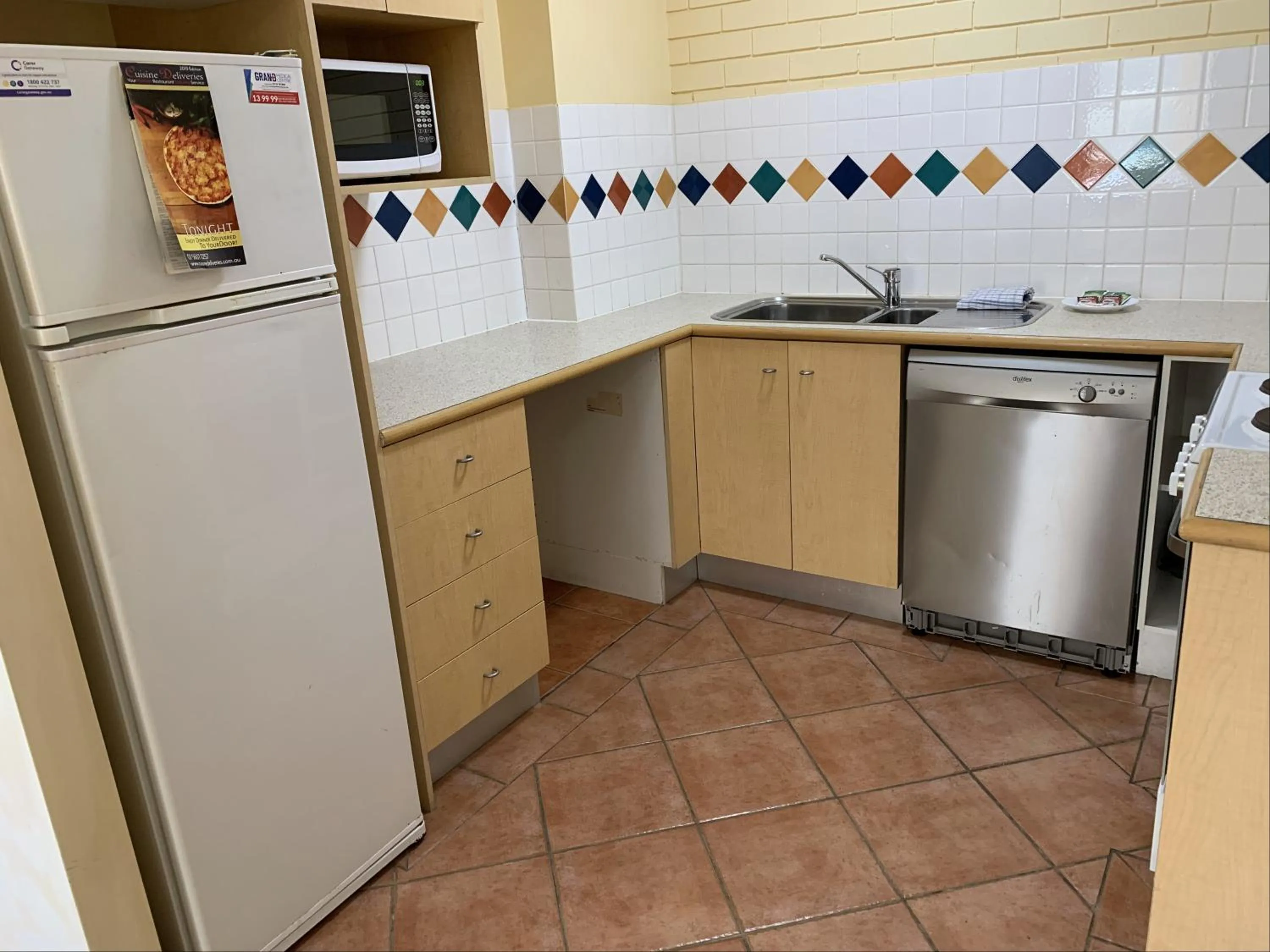 Kitchen or kitchenette in Harbour Side Resort