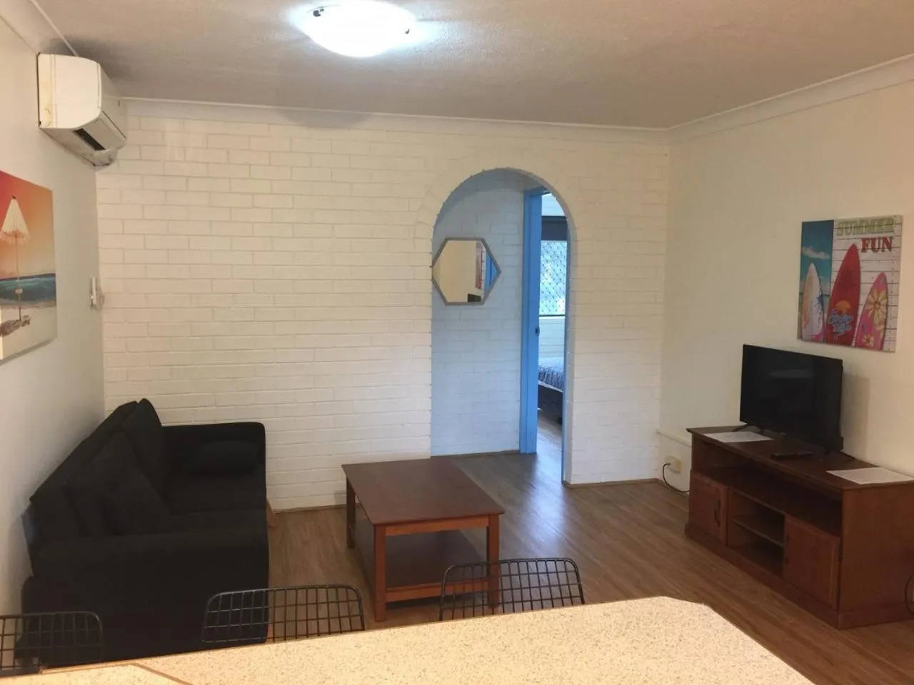Living room, Bed in Harbour Side Resort