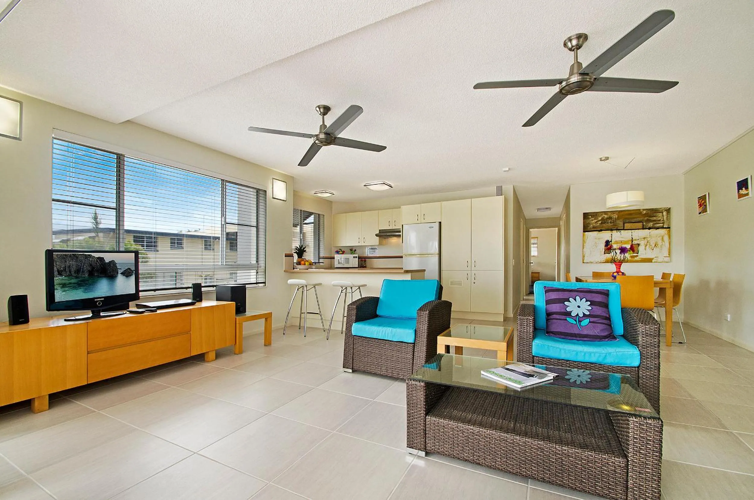 Living room in The Beach Houses Maroochydore
