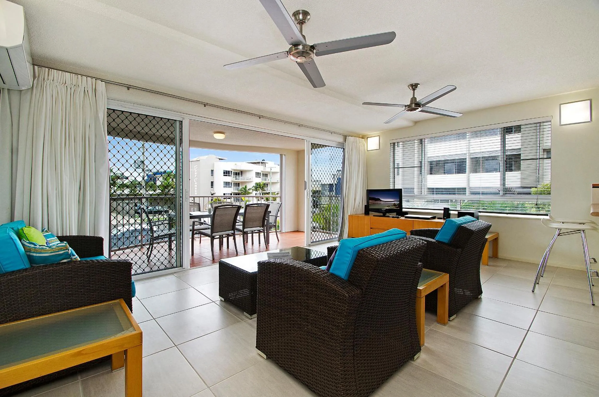 Living room in The Beach Houses Maroochydore