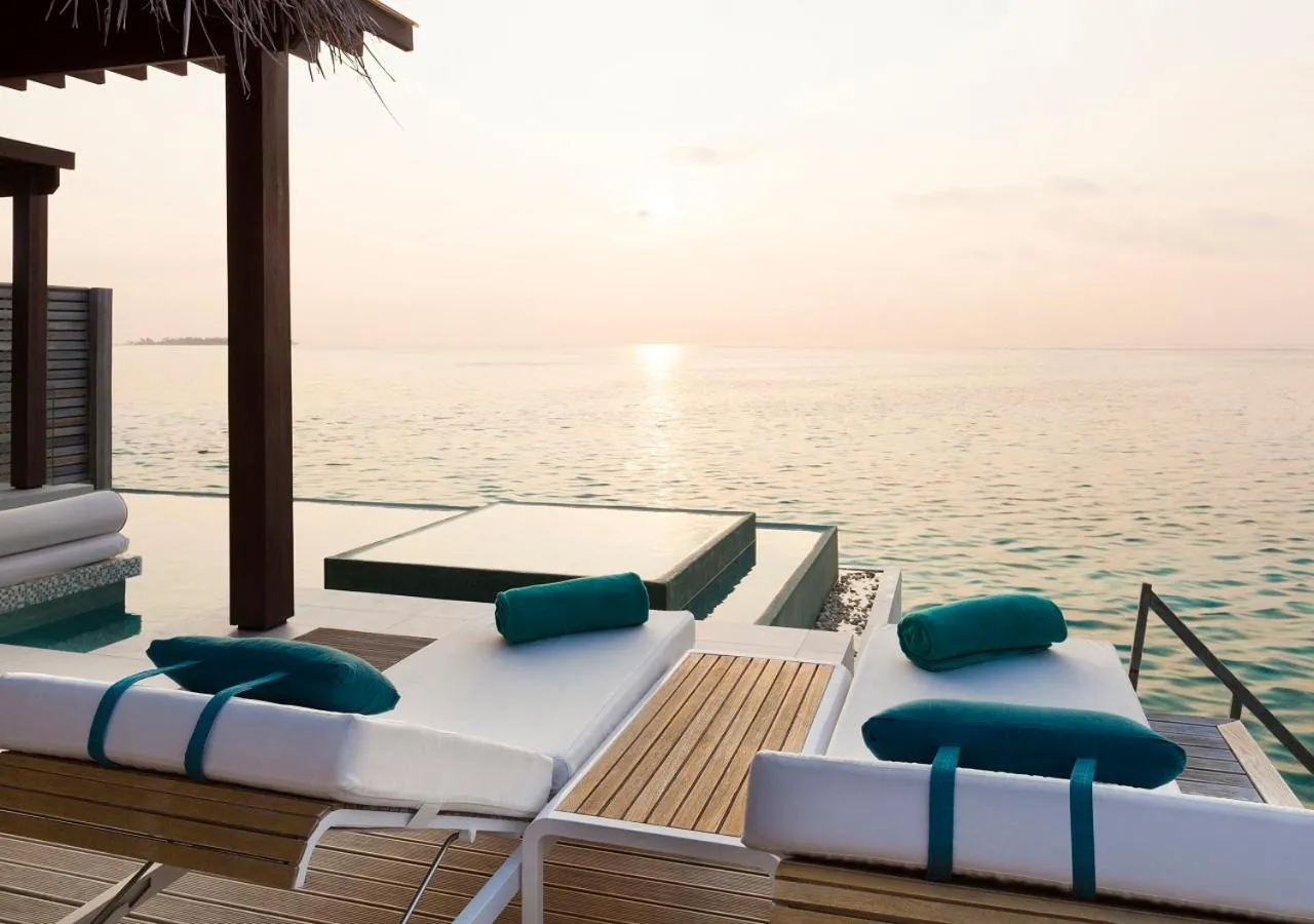 Pool view in Niyama Private Islands Maldives