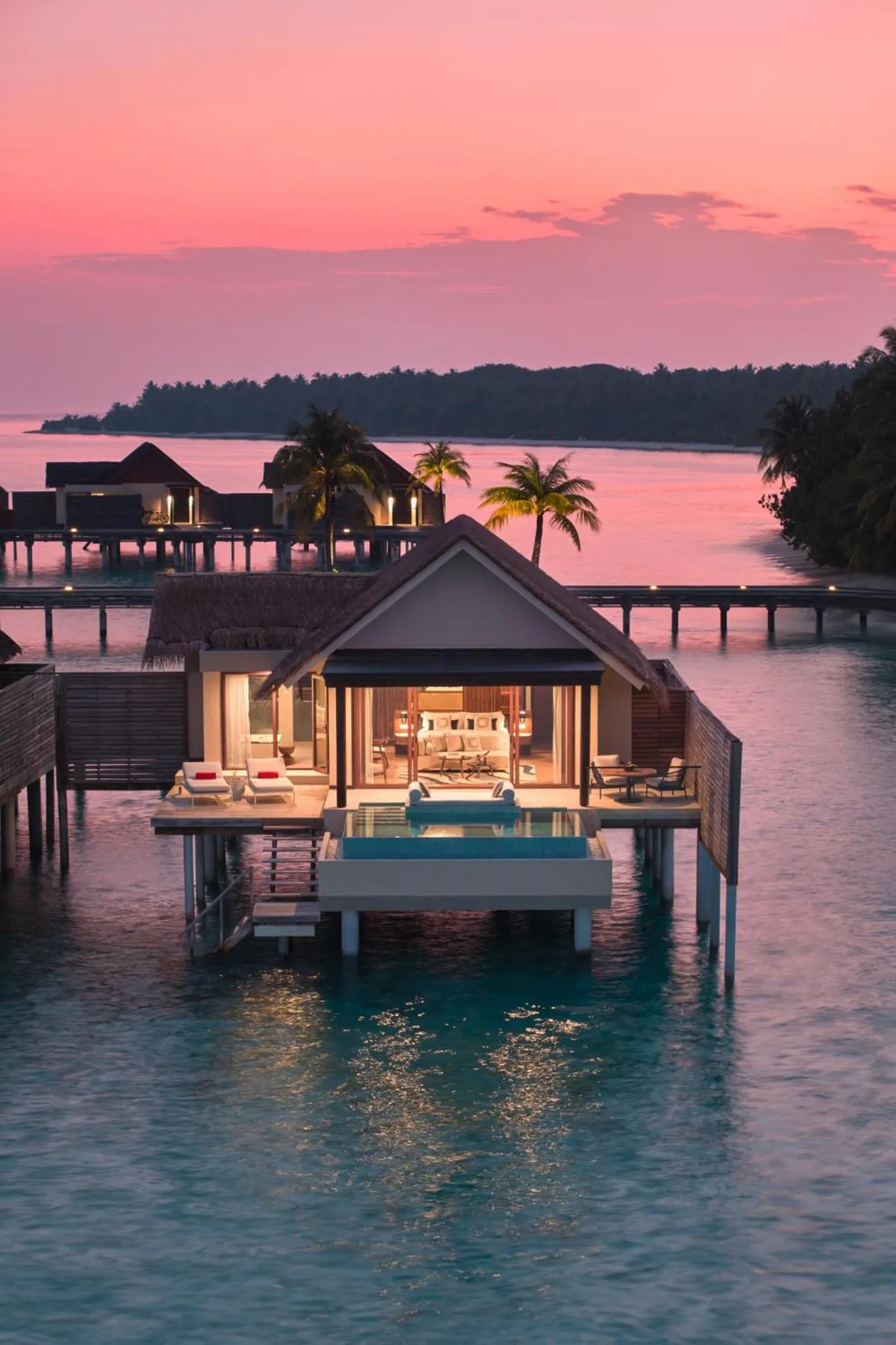 Sunset in Niyama Private Islands Maldives