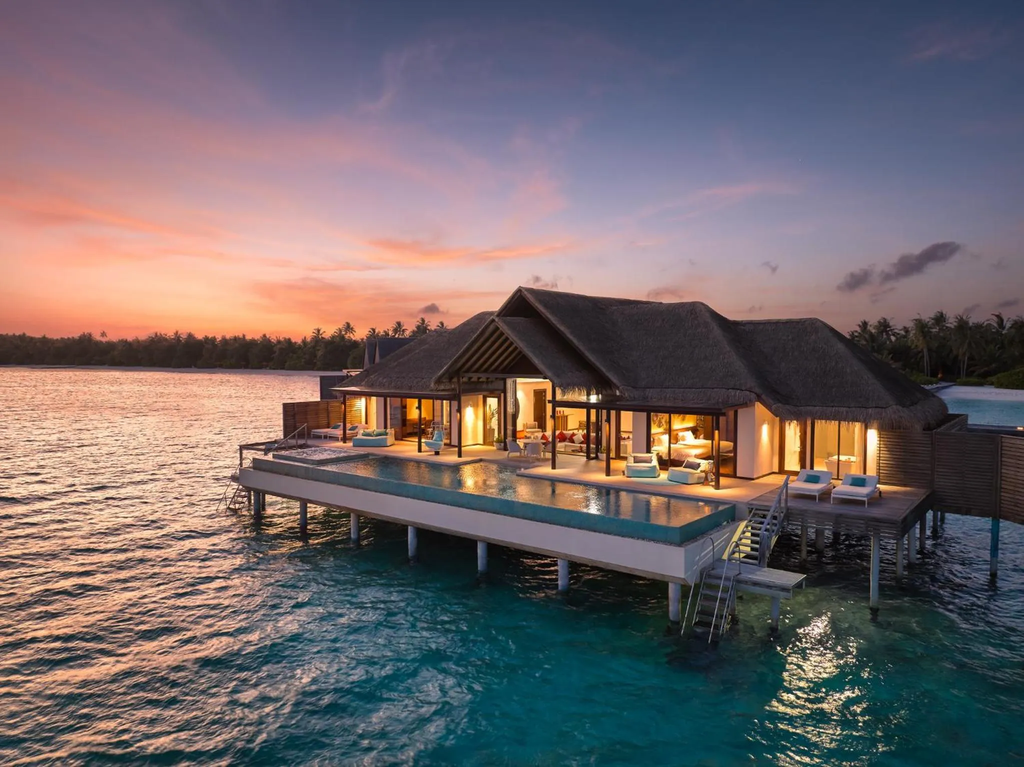 Sunset in Niyama Private Islands Maldives