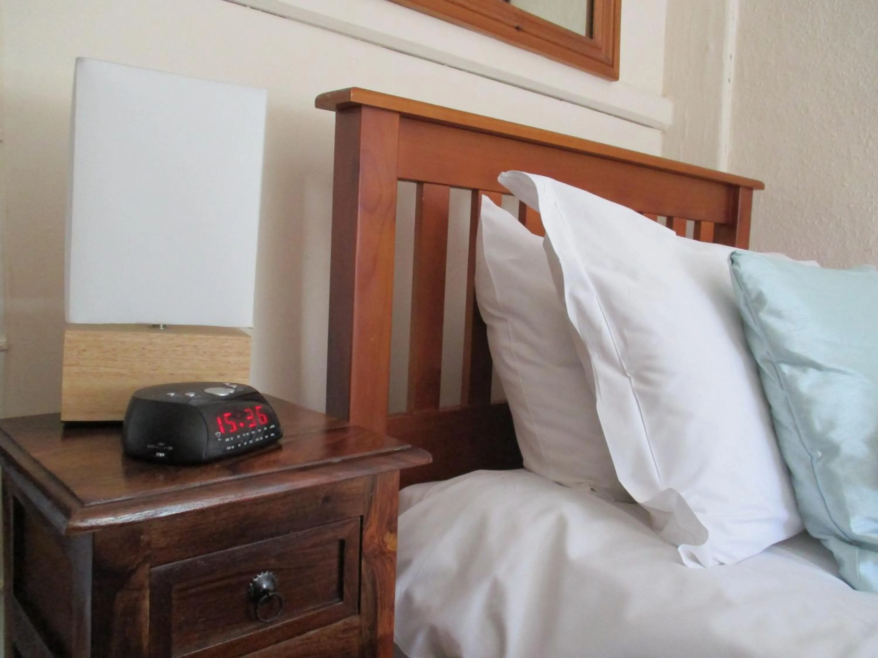 Bed in The White Horse Inn