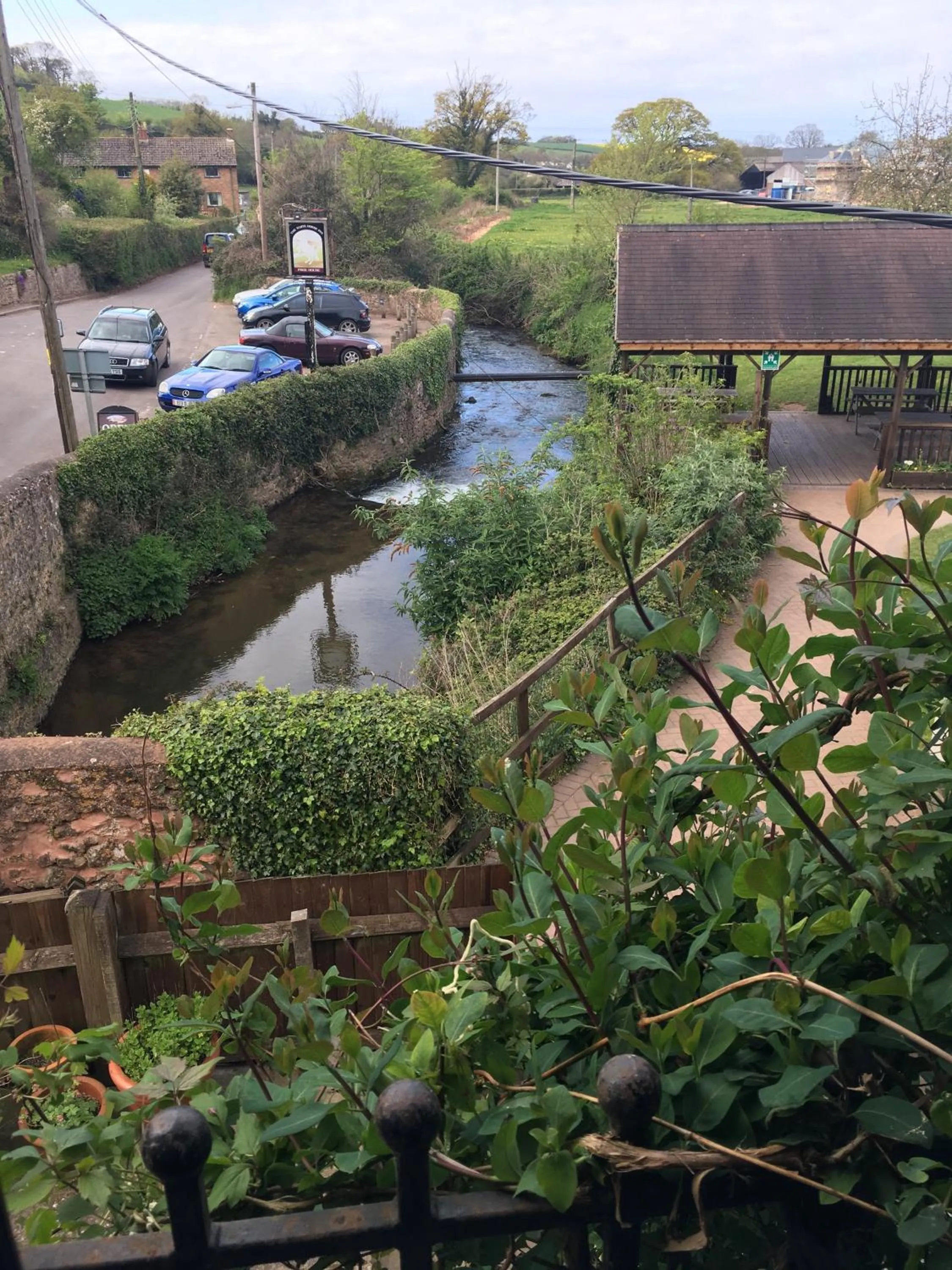 Balcony/Terrace in The White Horse Inn