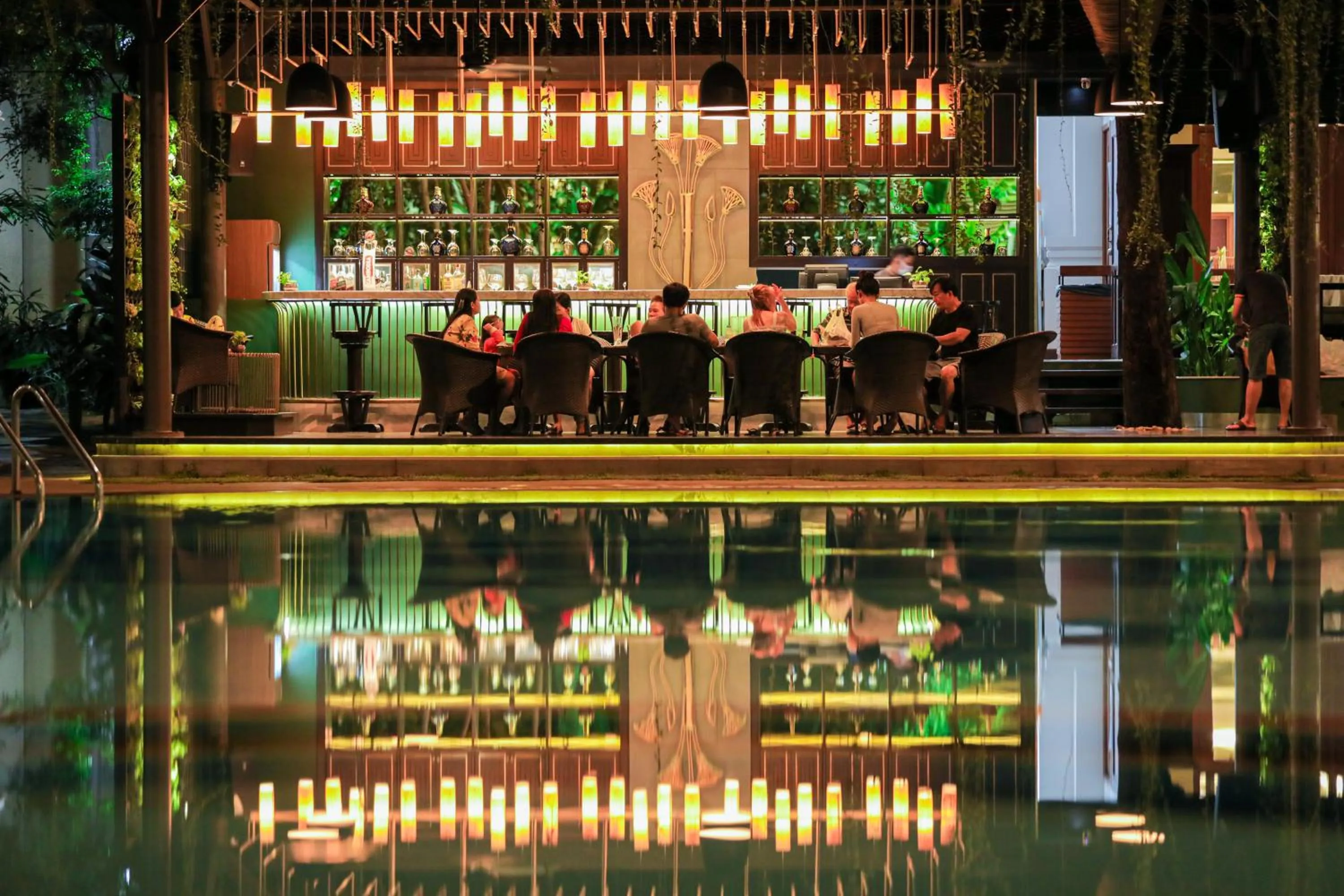 Lounge or bar in THE PRIVILEGE FLOOR by Borei Angkor