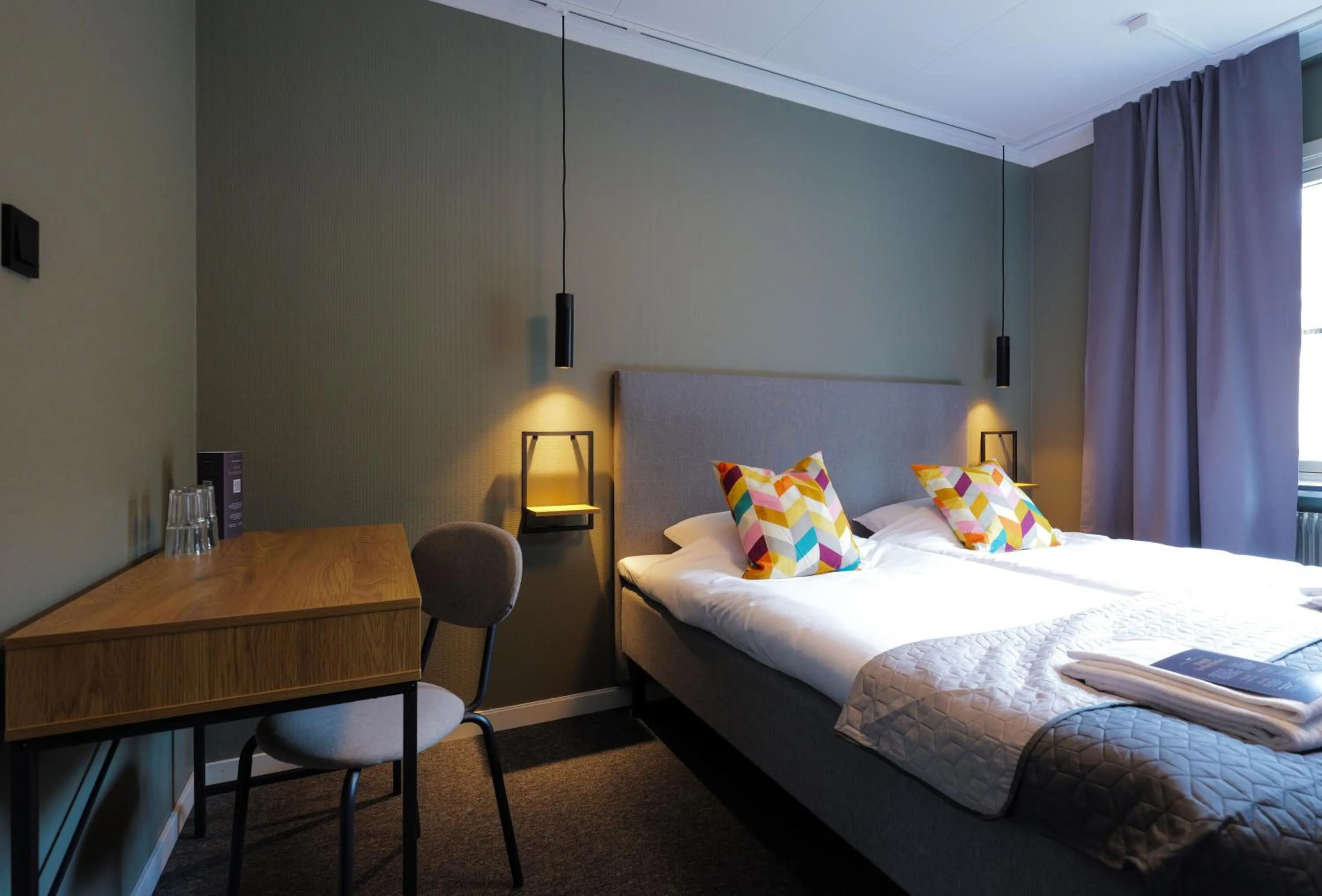 Photo of the whole room, Bed in Hotell Veckefjärden