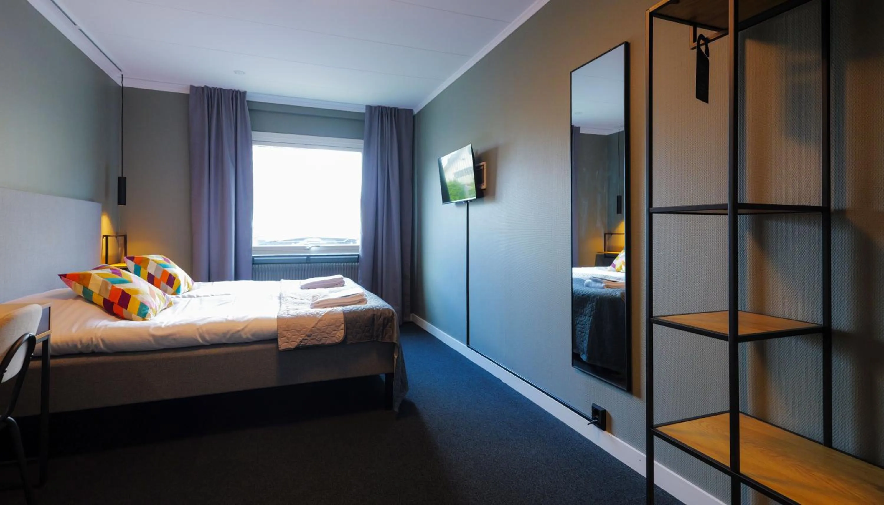 Photo of the whole room, Bed in Hotell Veckefjärden