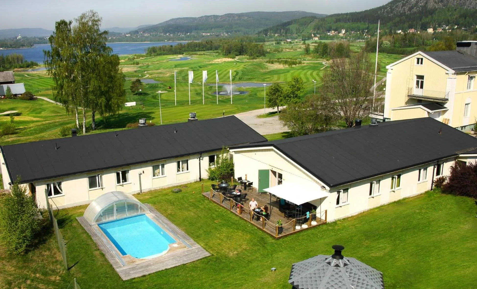Patio in Hotell Veckefjärden
