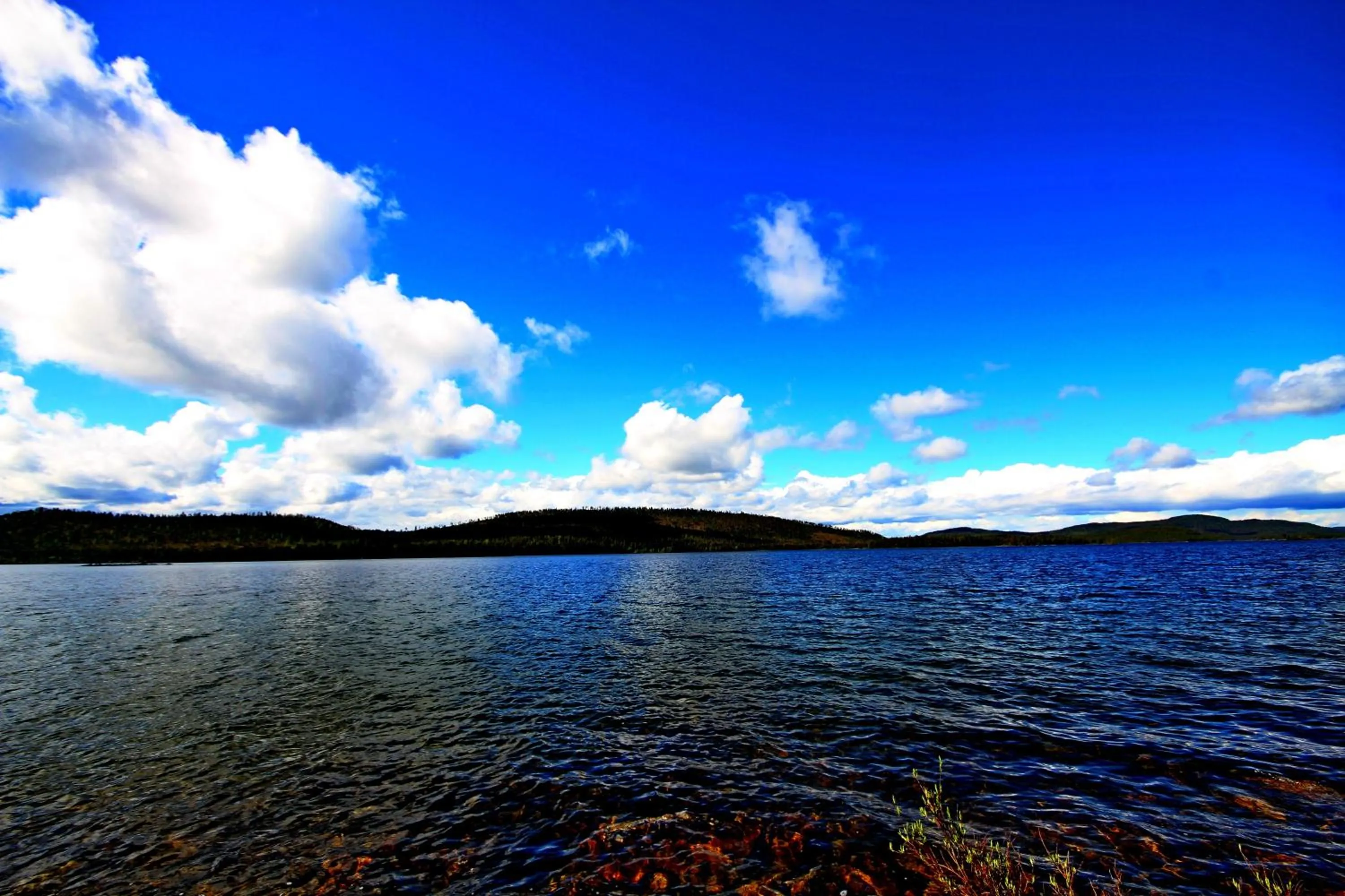 Sea view in Ukonjärven Holiday Village