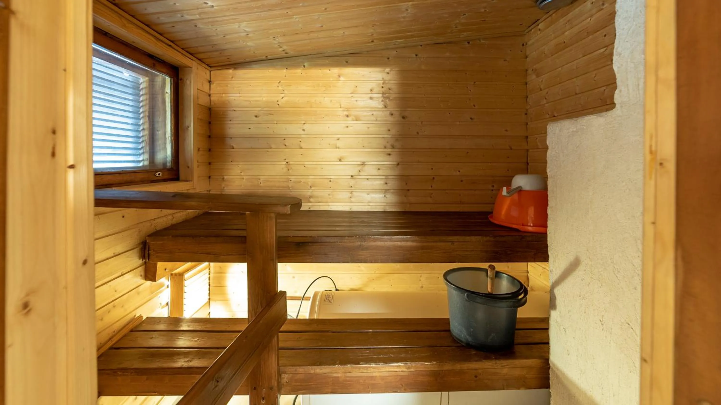 Sauna in Ukonjärven Holiday Village