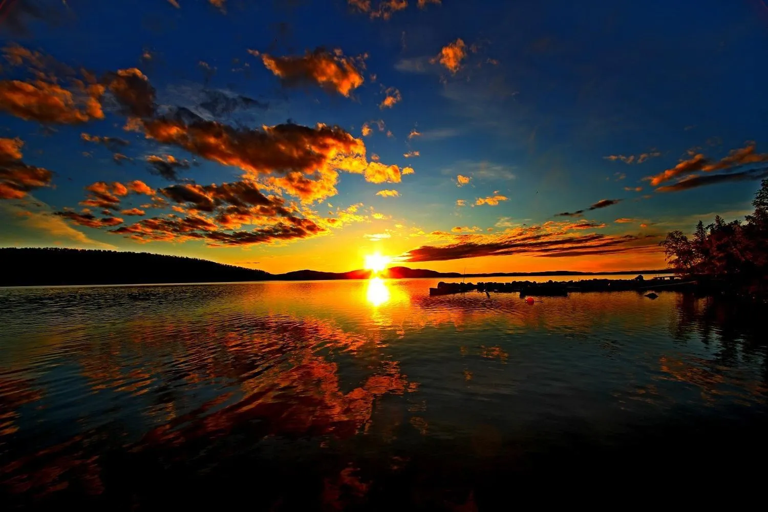 Summer in Ukonjärven Holiday Village