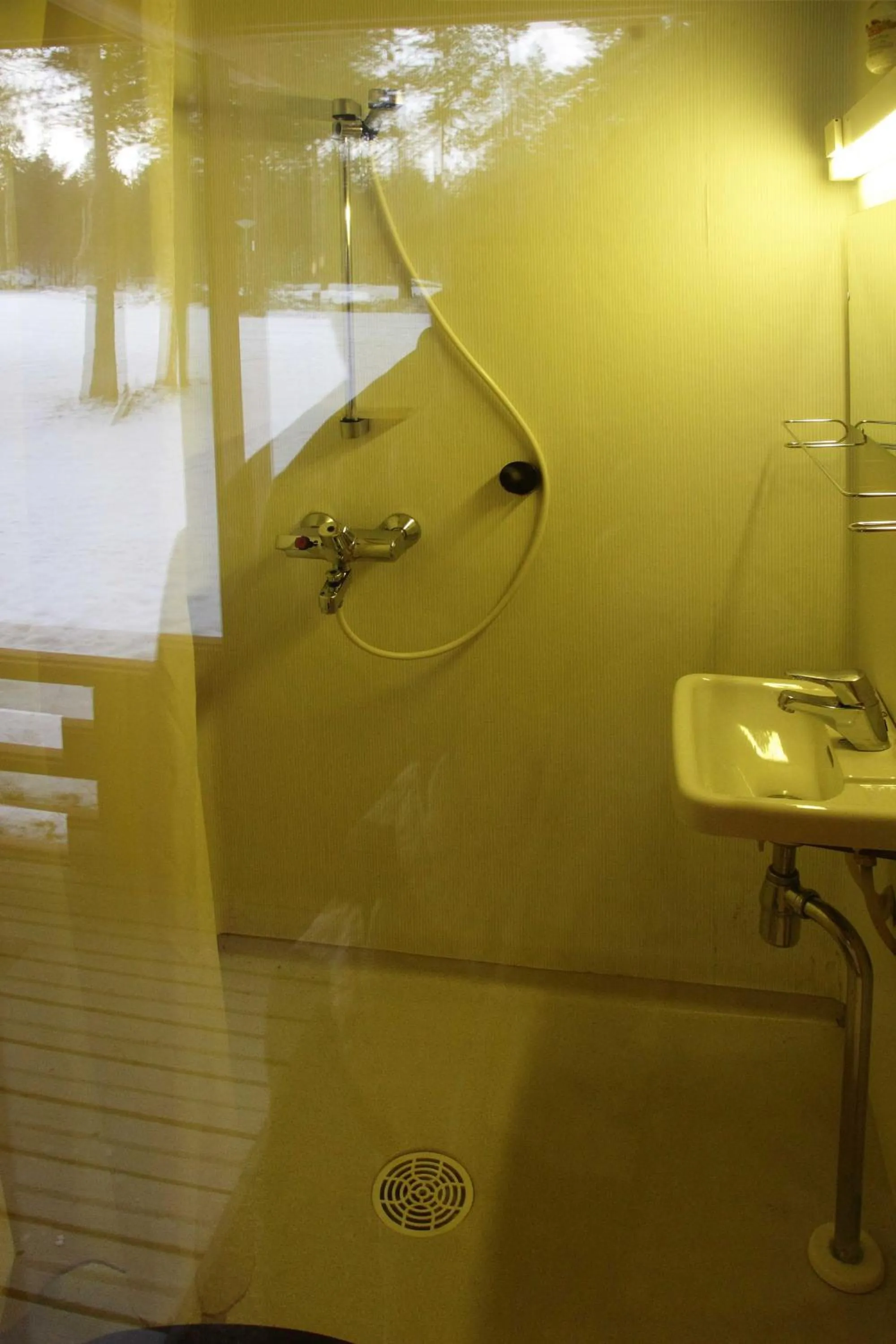 Bathroom in Ukonjärven Holiday Village