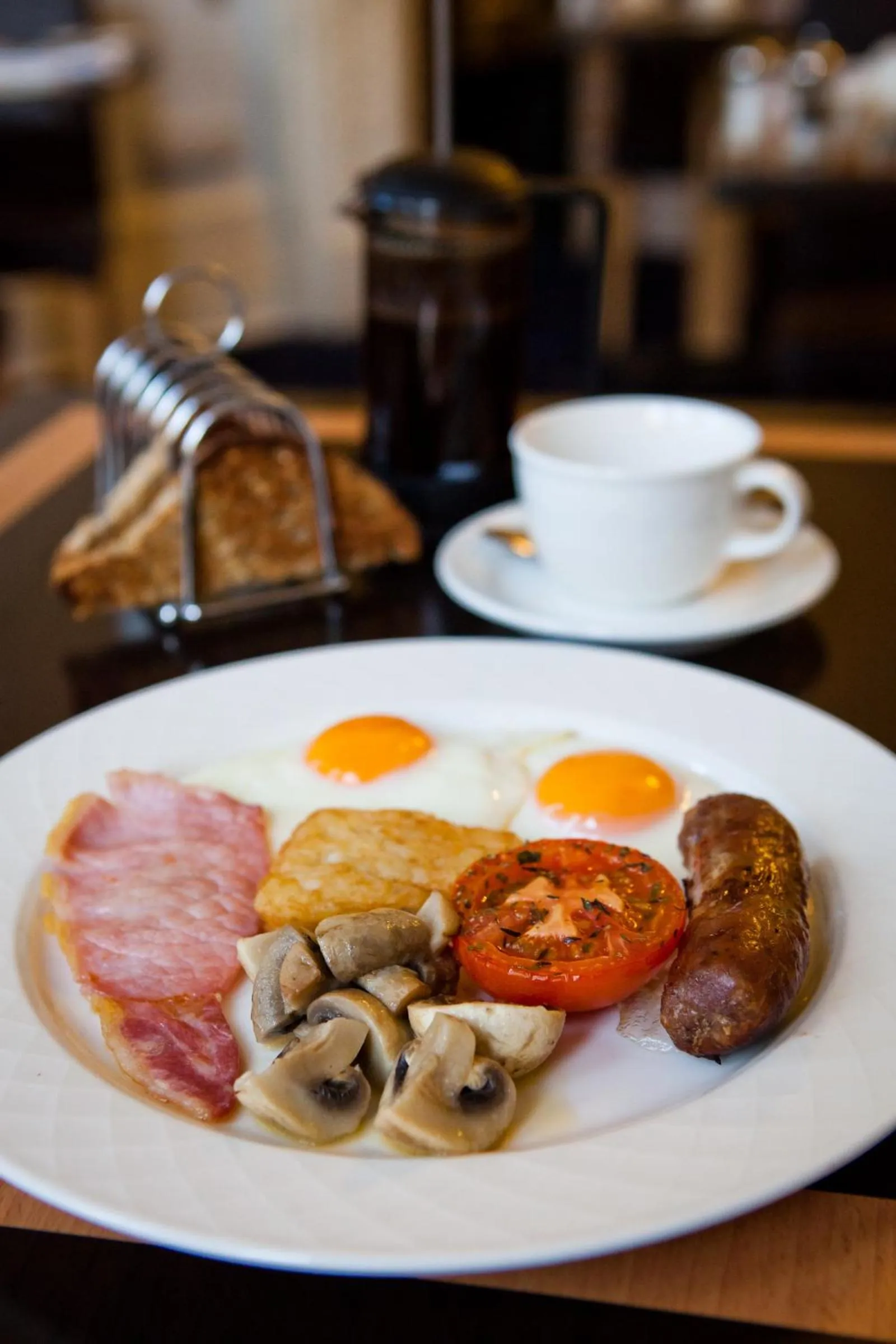 Food and drinks in The Claremont