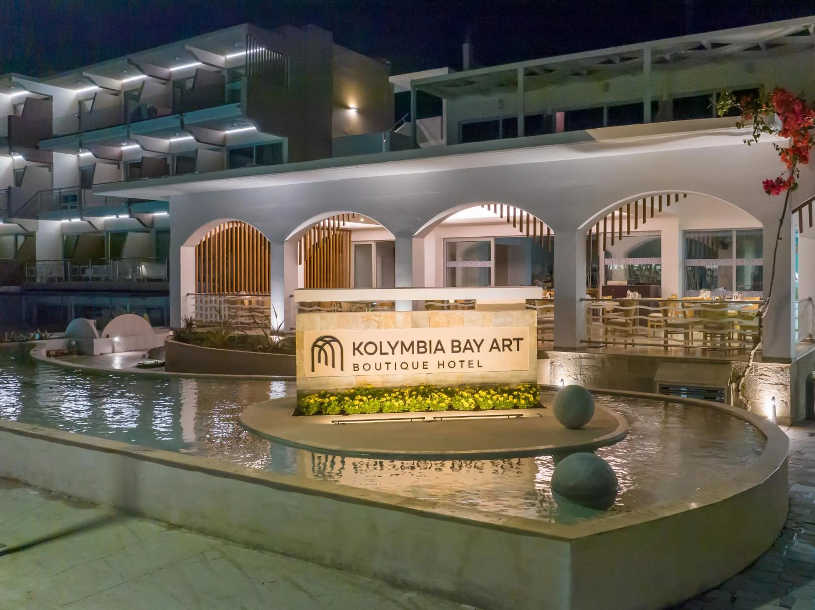 Restaurant/places to eat in Kolymbia Bay Art Boutique Hotel - Adults Only